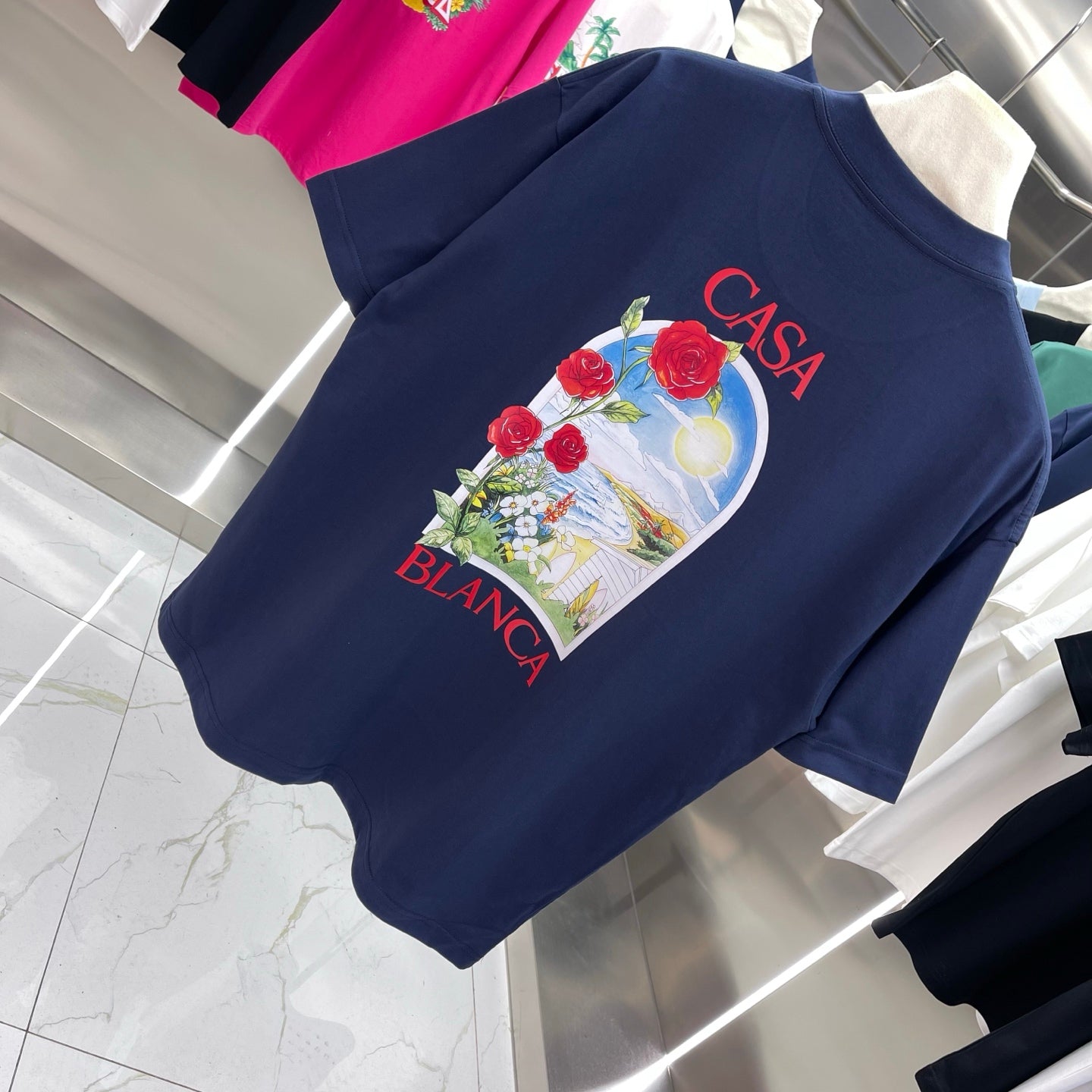 LuxluxHouse Best Quality Clothes Casablanca T-shirt