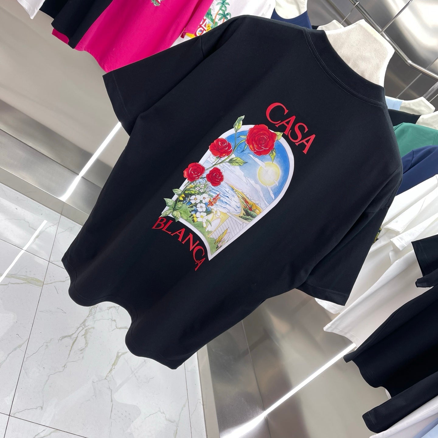 LuxluxHouse Best Quality Clothes Casablanca T-shirt