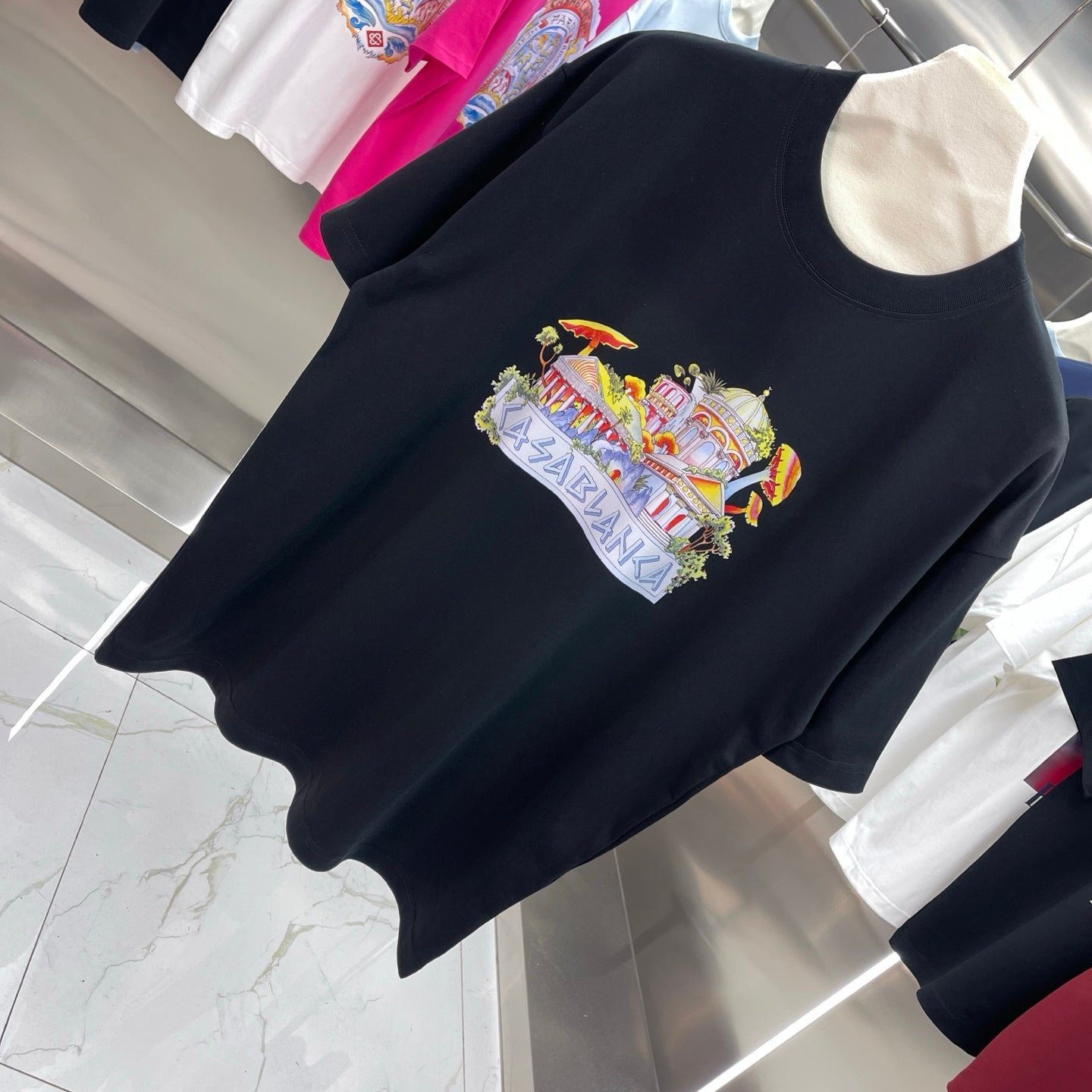 LuxluxHouse Best Quality Clothes Casablanca T-shirt