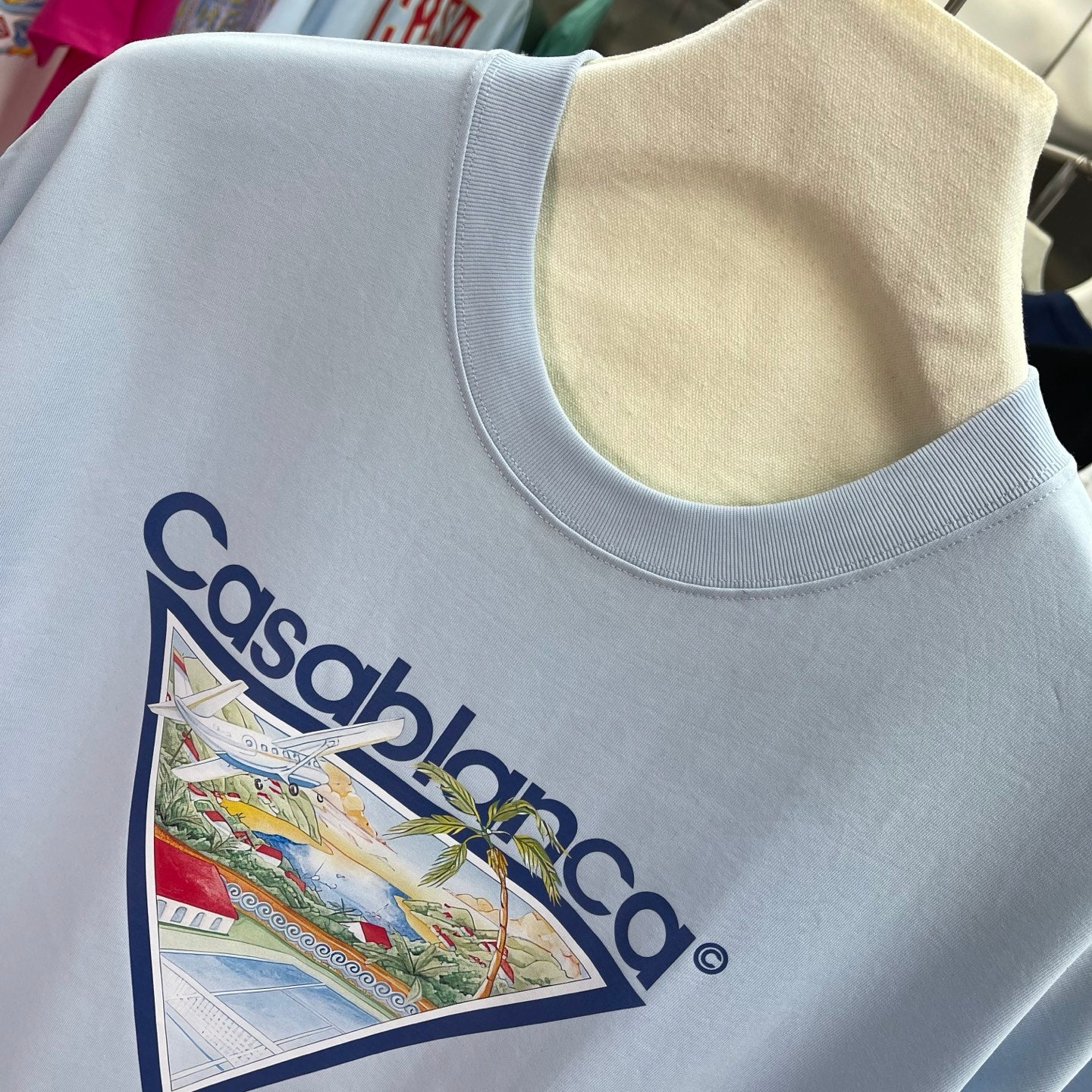 LuxluxHouse Best Quality Clothes Casablanca T-shirt
