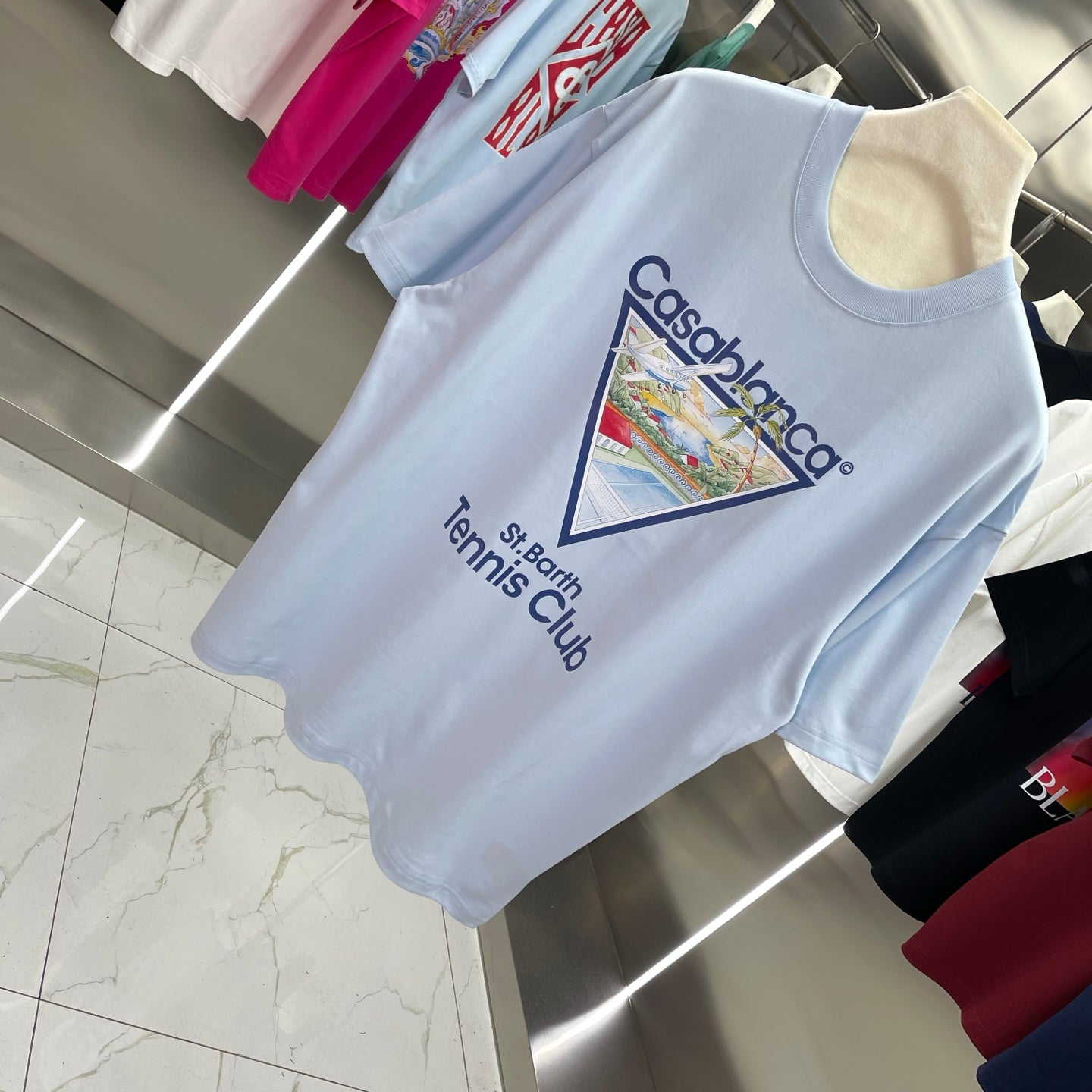LuxluxHouse Best Quality Clothes Casablanca T-shirt