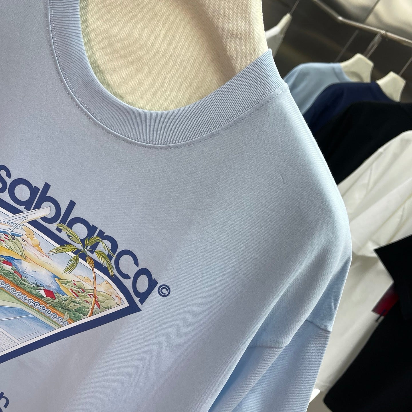 LuxluxHouse Best Quality Clothes Casablanca T-shirt