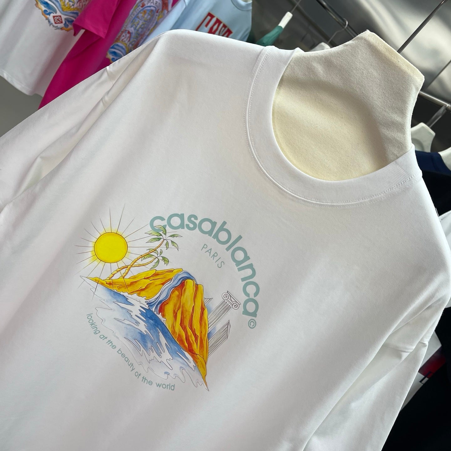 LuxluxHouse Best Quality Clothes Casablanca T-shirt