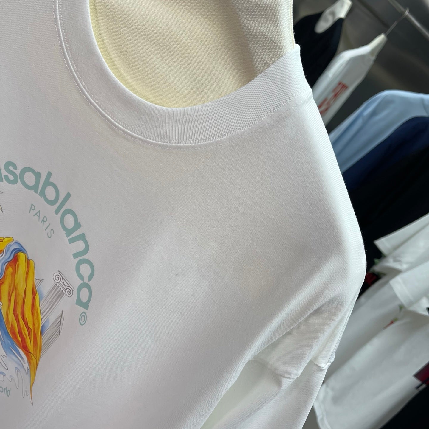 LuxluxHouse Best Quality Clothes Casablanca T-shirt