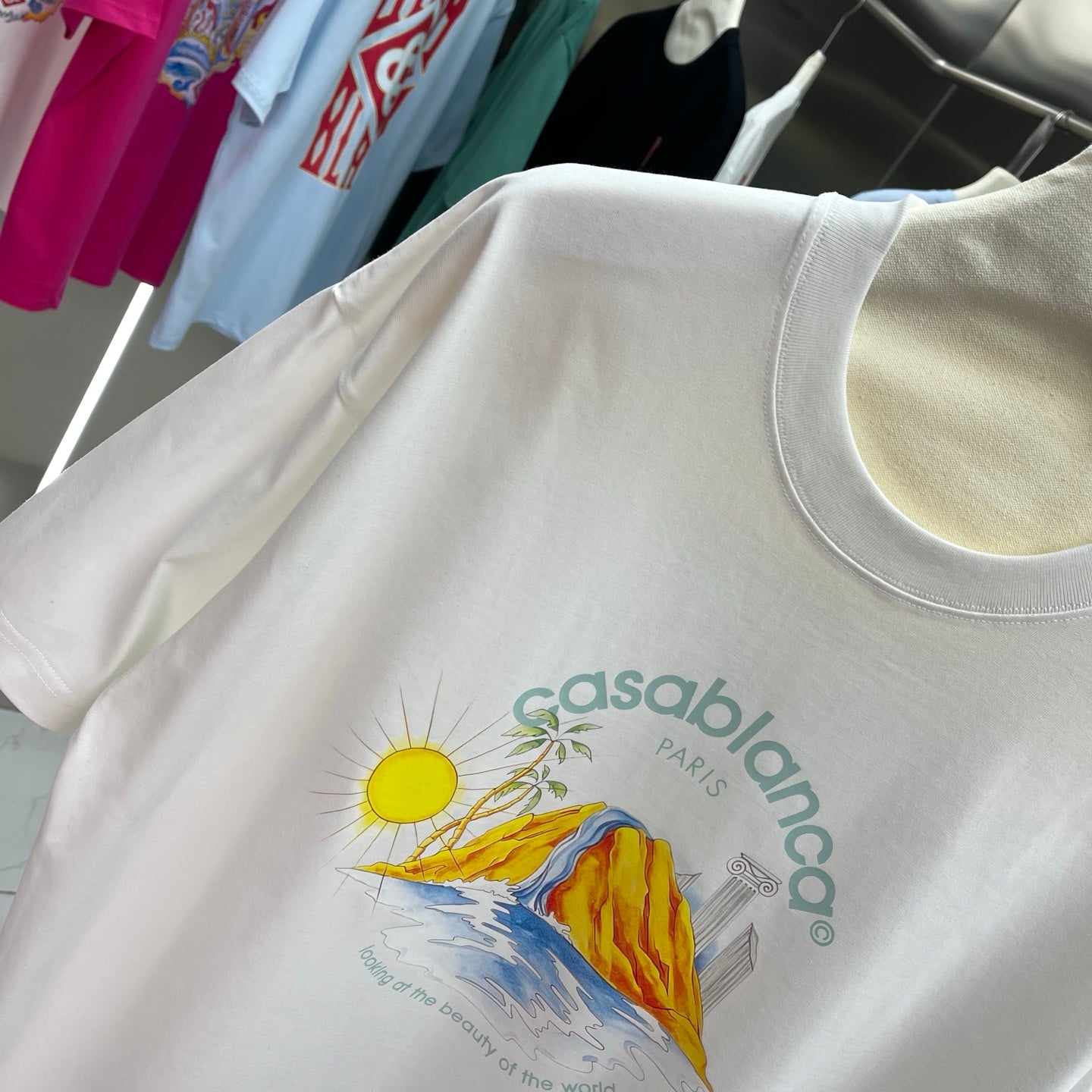 LuxluxHouse Best Quality Clothes Casablanca T-shirt