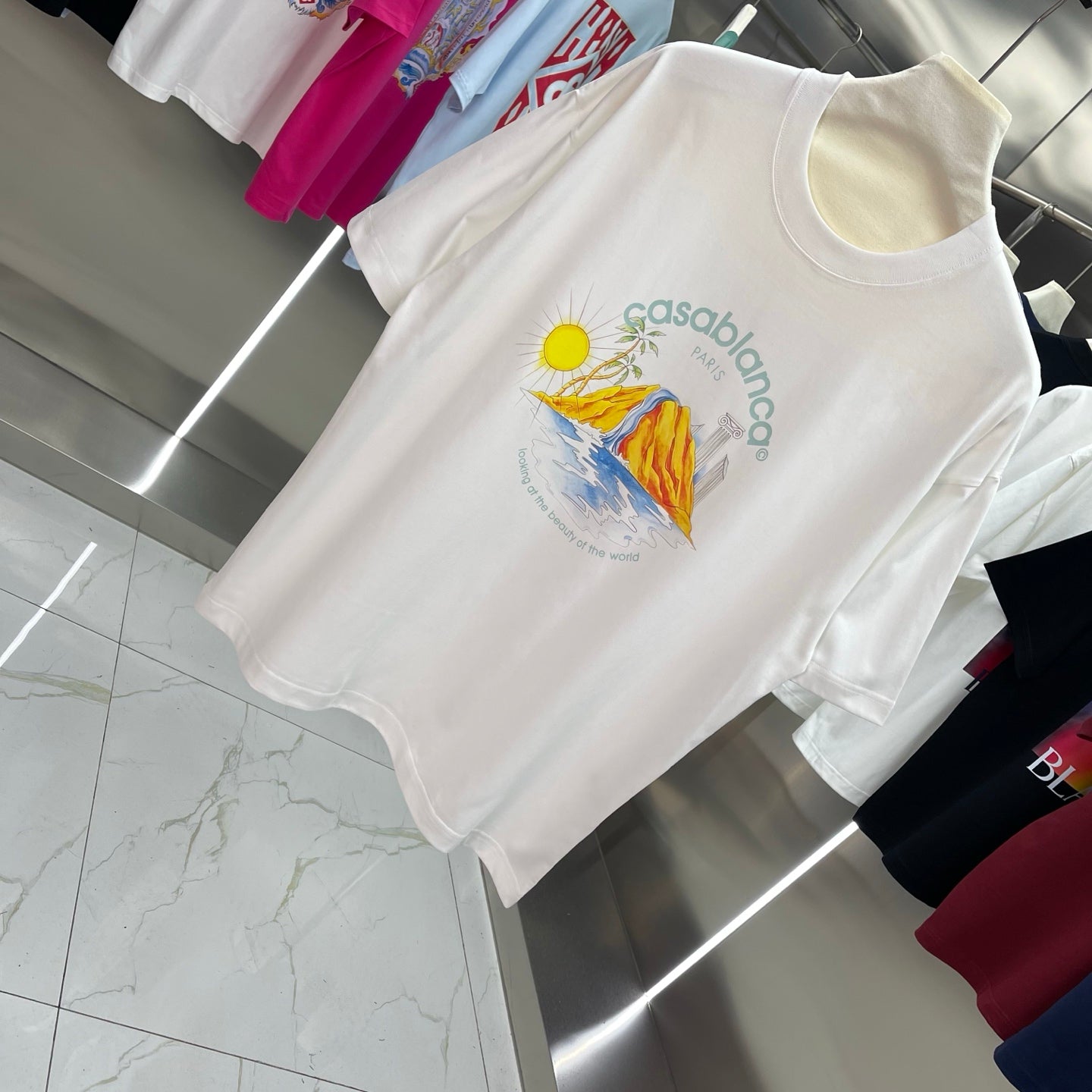 LuxluxHouse Best Quality Clothes Casablanca T-shirt