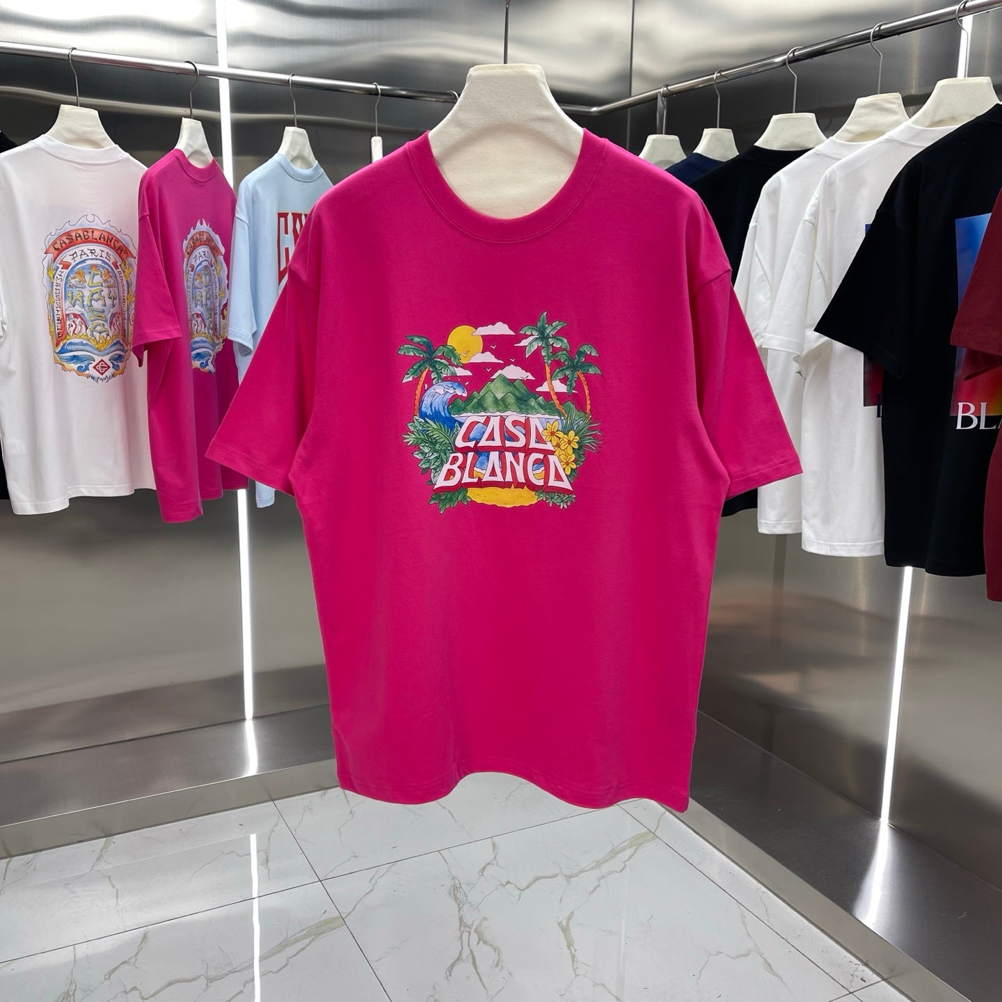 LuxluxHouse Best Quality Clothes Casablanca T-shirt