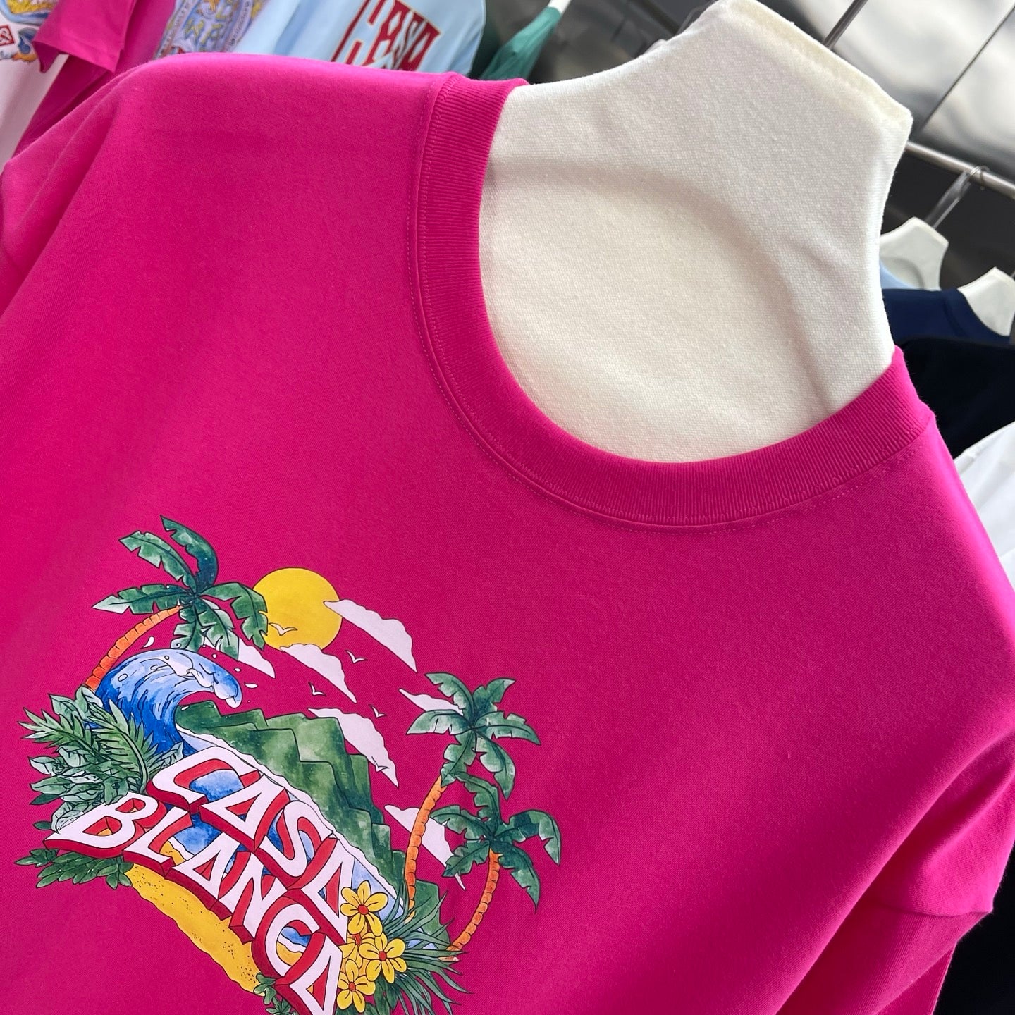 LuxluxHouse Best Quality Clothes Casablanca T-shirt