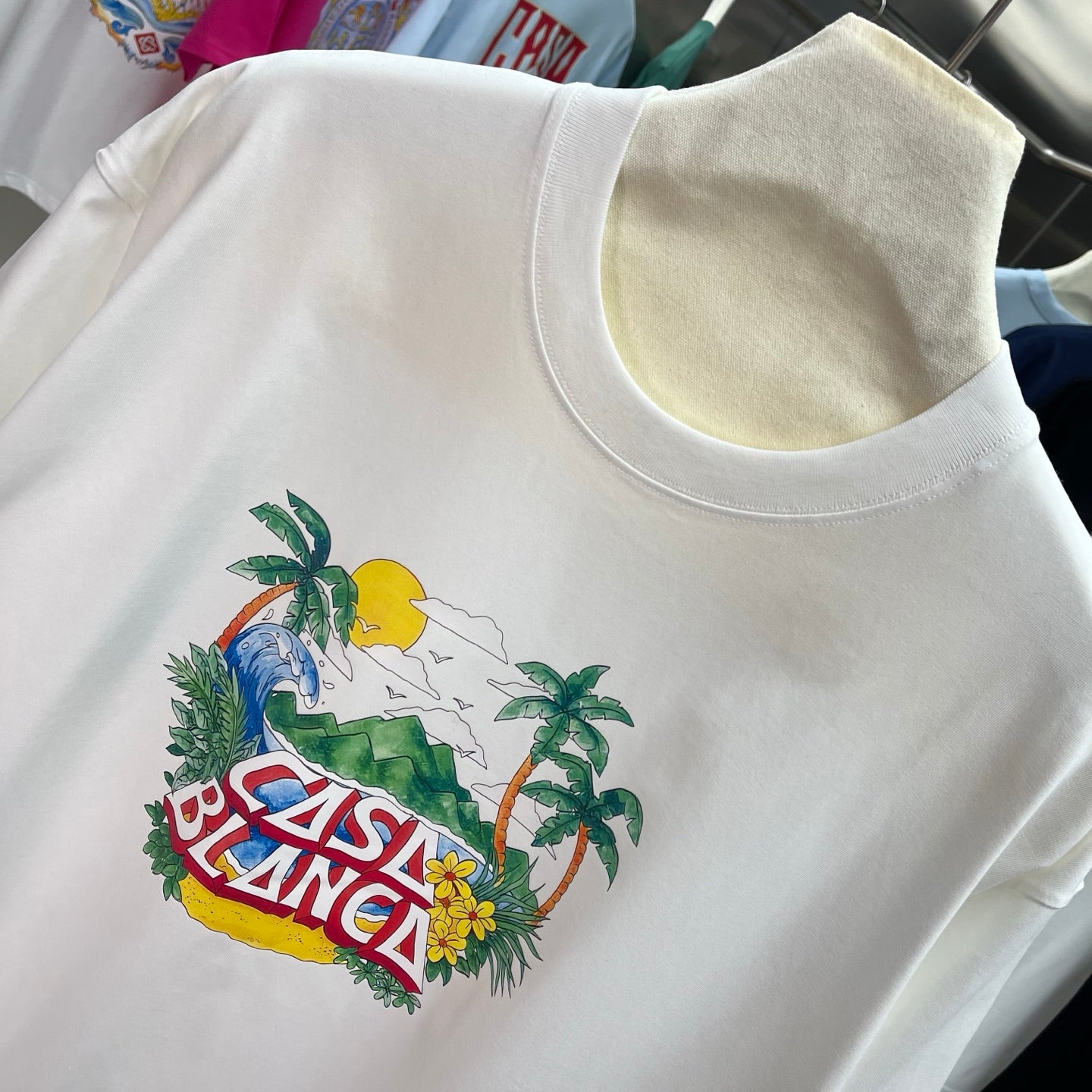 LuxluxHouse Best Quality Clothes Casablanca T-shirt