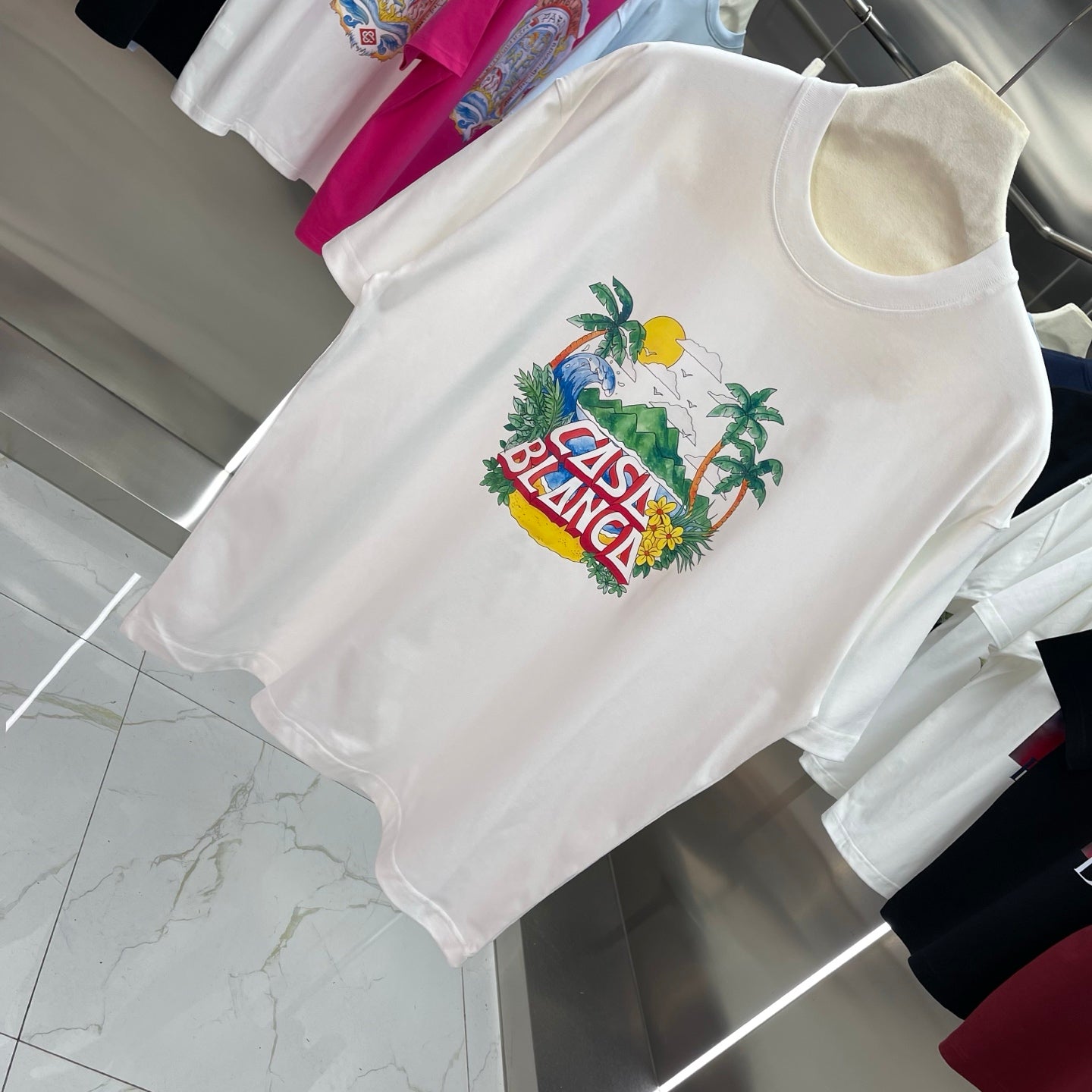 LuxluxHouse Best Quality Clothes Casablanca T-shirt