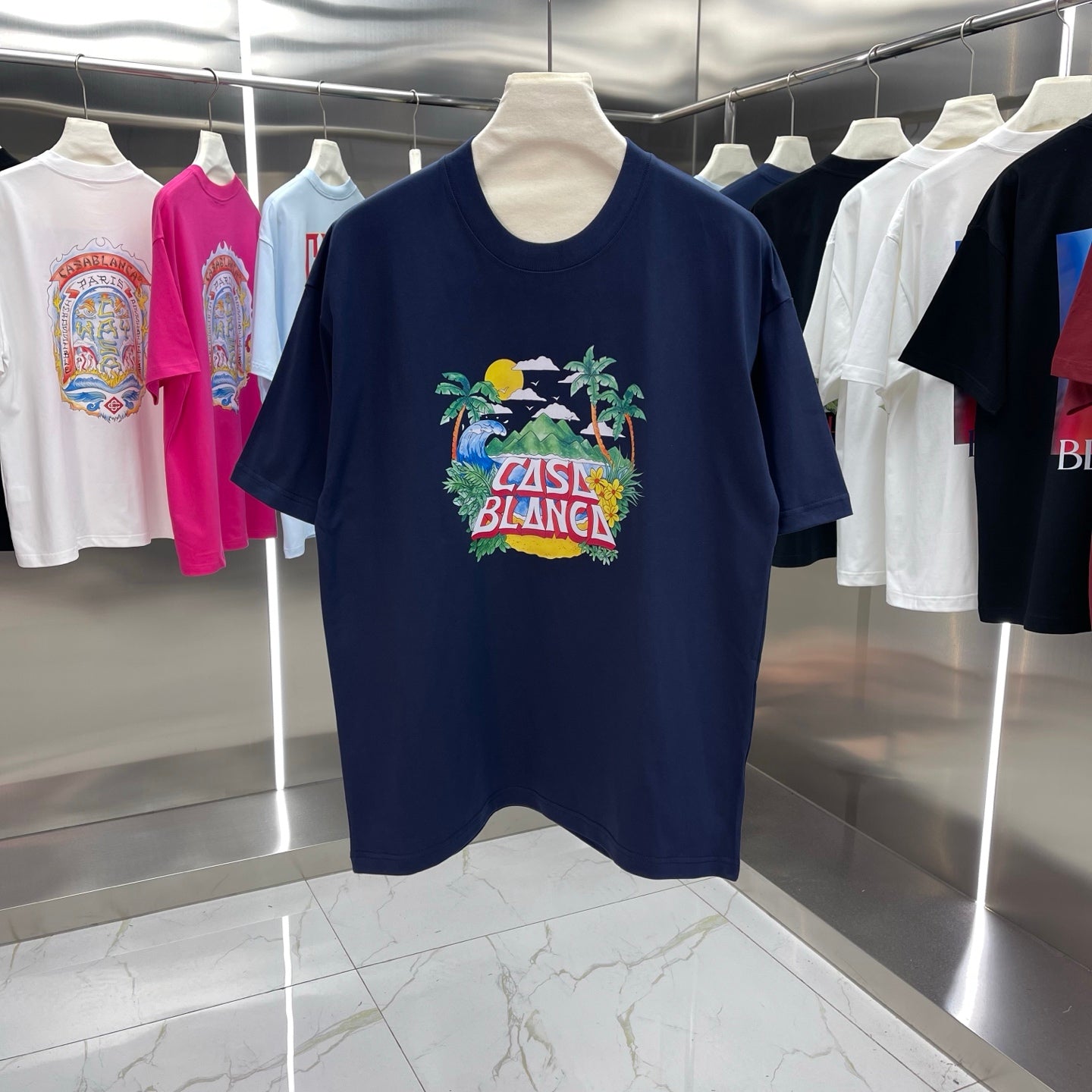 LuxluxHouse Best Quality Clothes Casablanca T-shirt