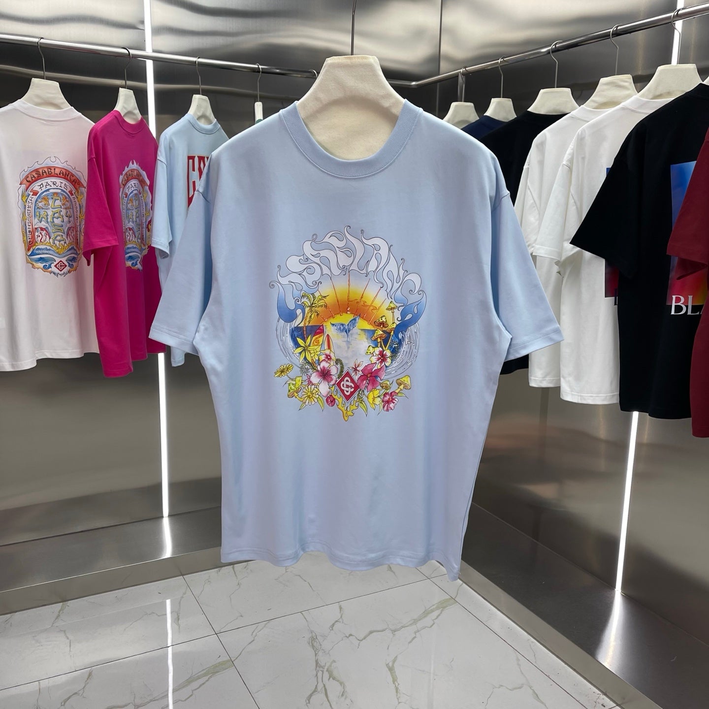 LuxluxHouse Best Quality Clothes Casablanca T-shirt