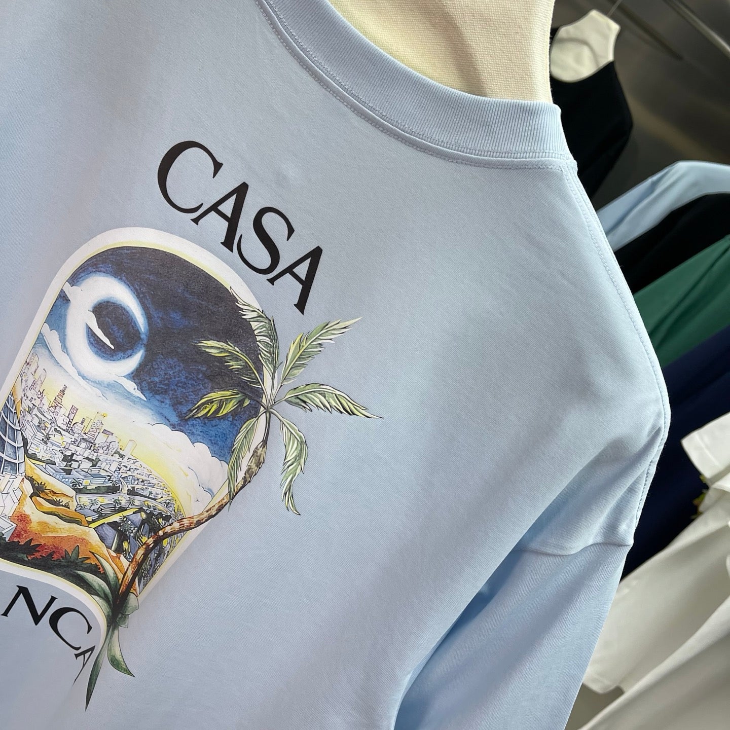 LuxluxHouse Best Quality Clothes Casablanca T-shirt