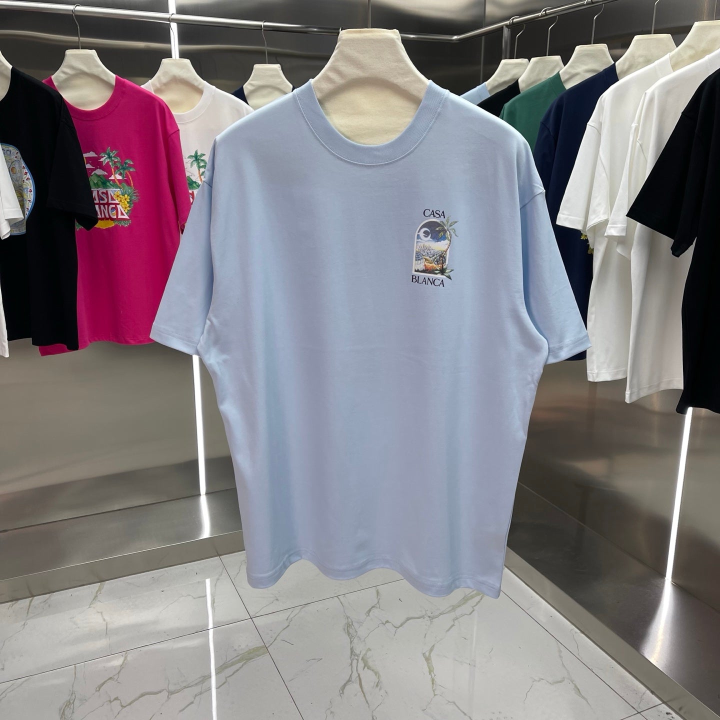 LuxluxHouse Best Quality Clothes Casablanca T-shirt