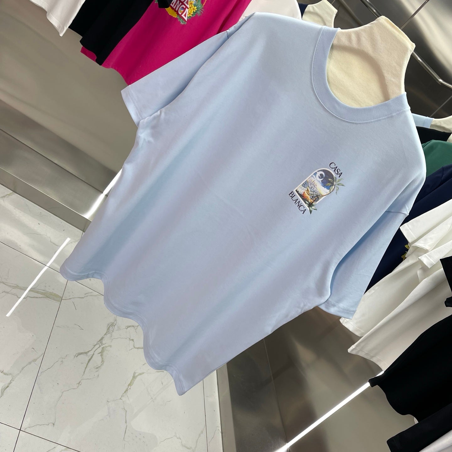 LuxluxHouse Best Quality Clothes Casablanca T-shirt
