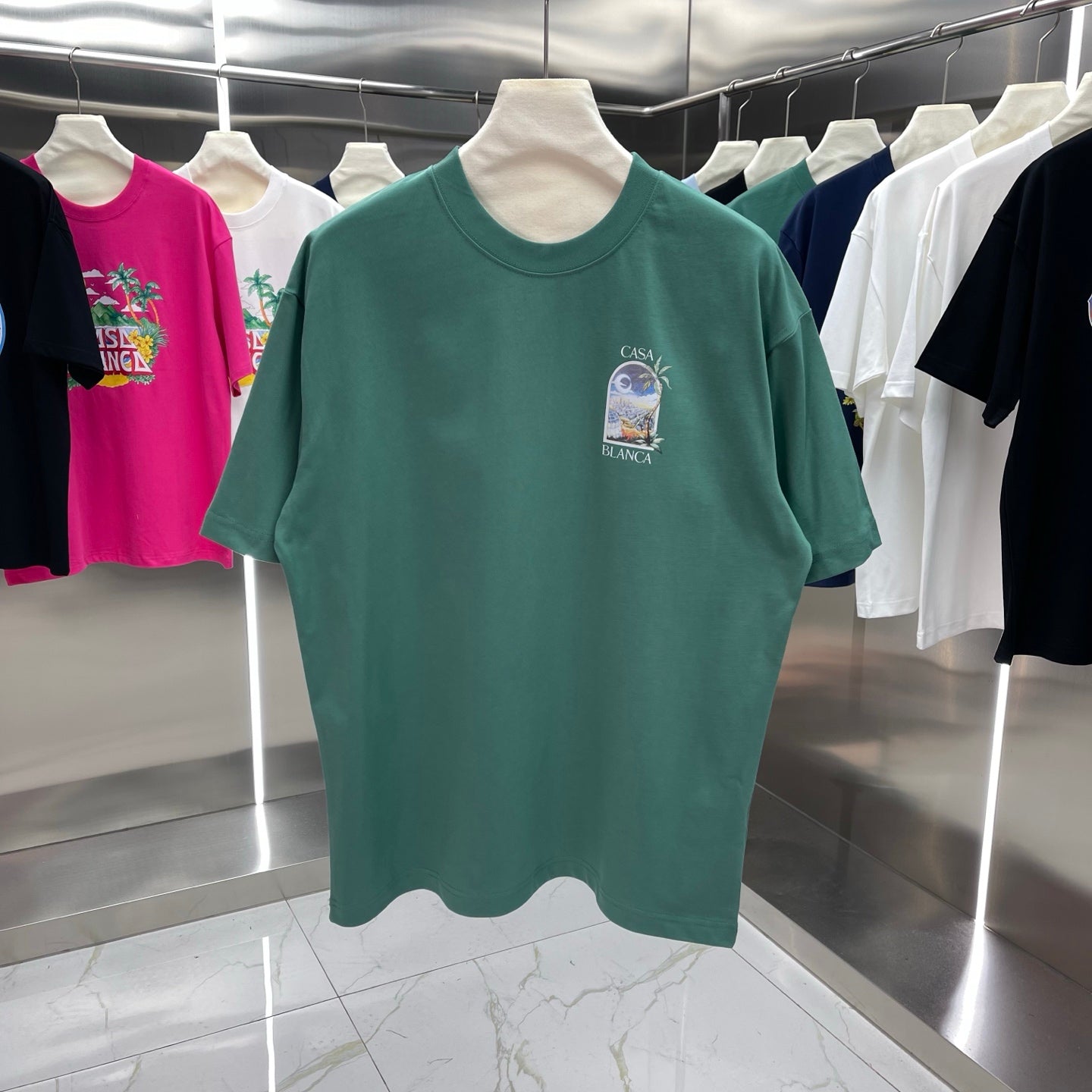 LuxluxHouse Best Quality Clothes Casablanca T-shirt