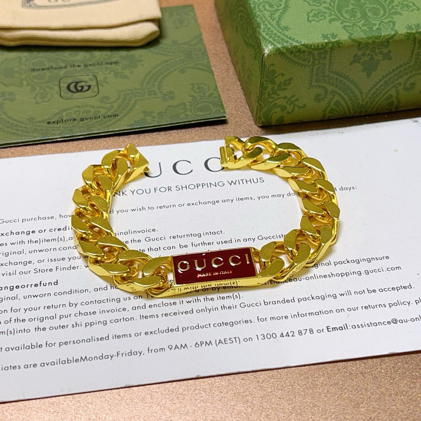 LuxluxHouse Best Quality Accessories Gucci Bracelet