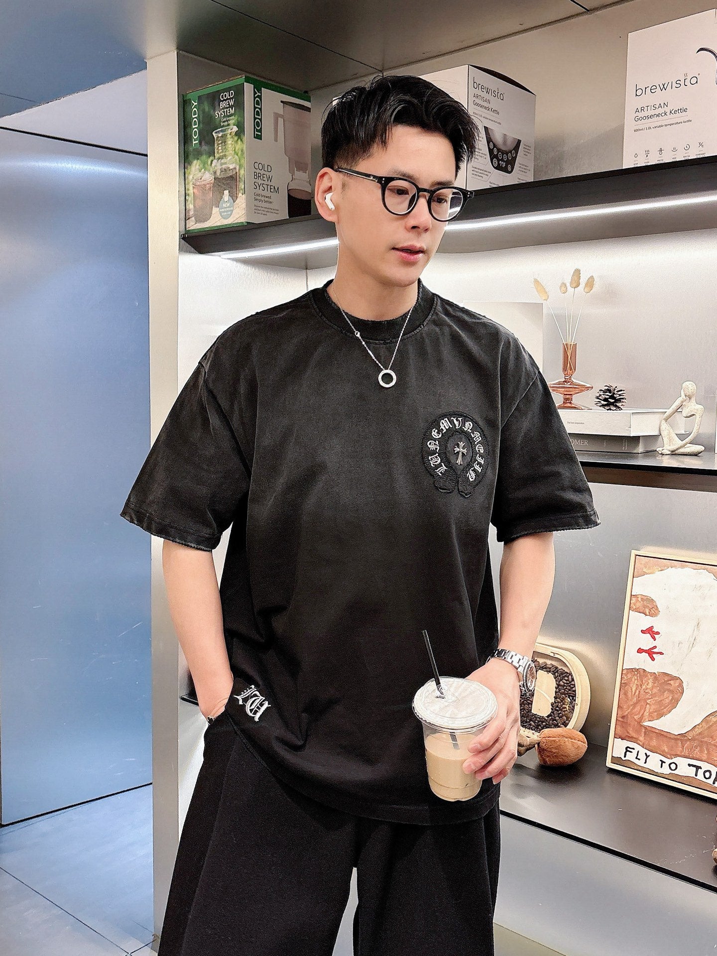 LuxluxHouse Best Quality Clothes Chrome Hearts T-shirt