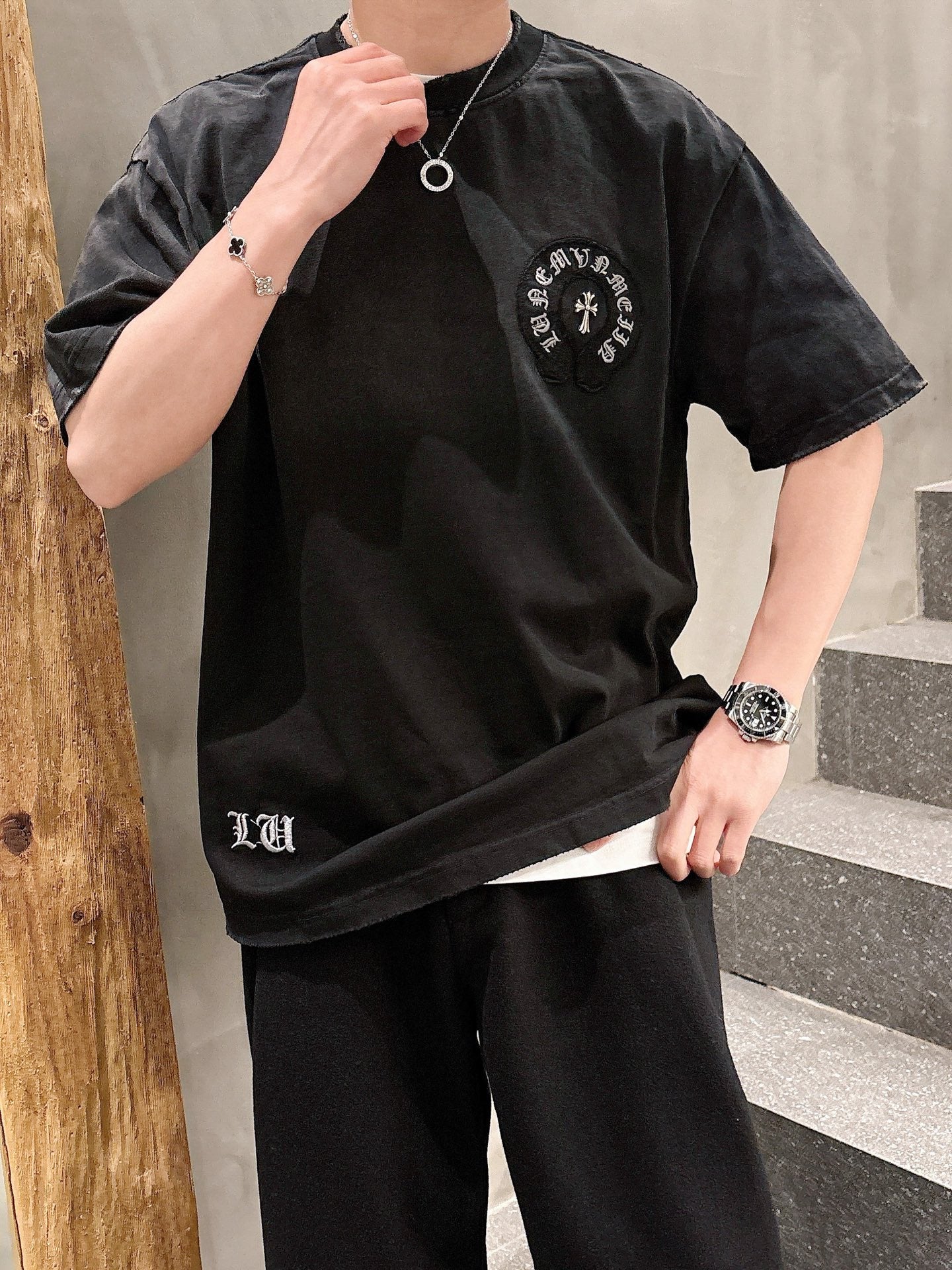 LuxluxHouse Best Quality Clothes Chrome Hearts T-shirt