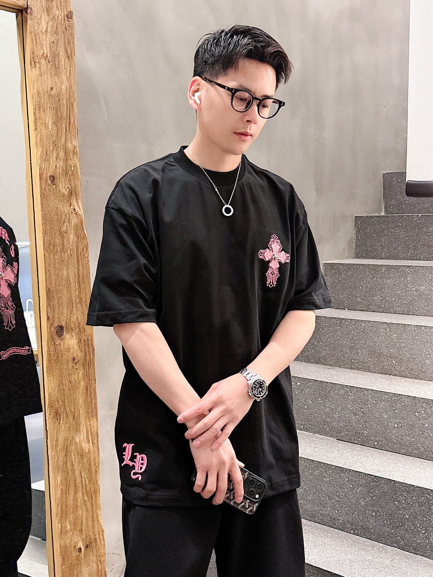 LuxluxHouse Best Quality Clothes Chrome Hearts T-shirt