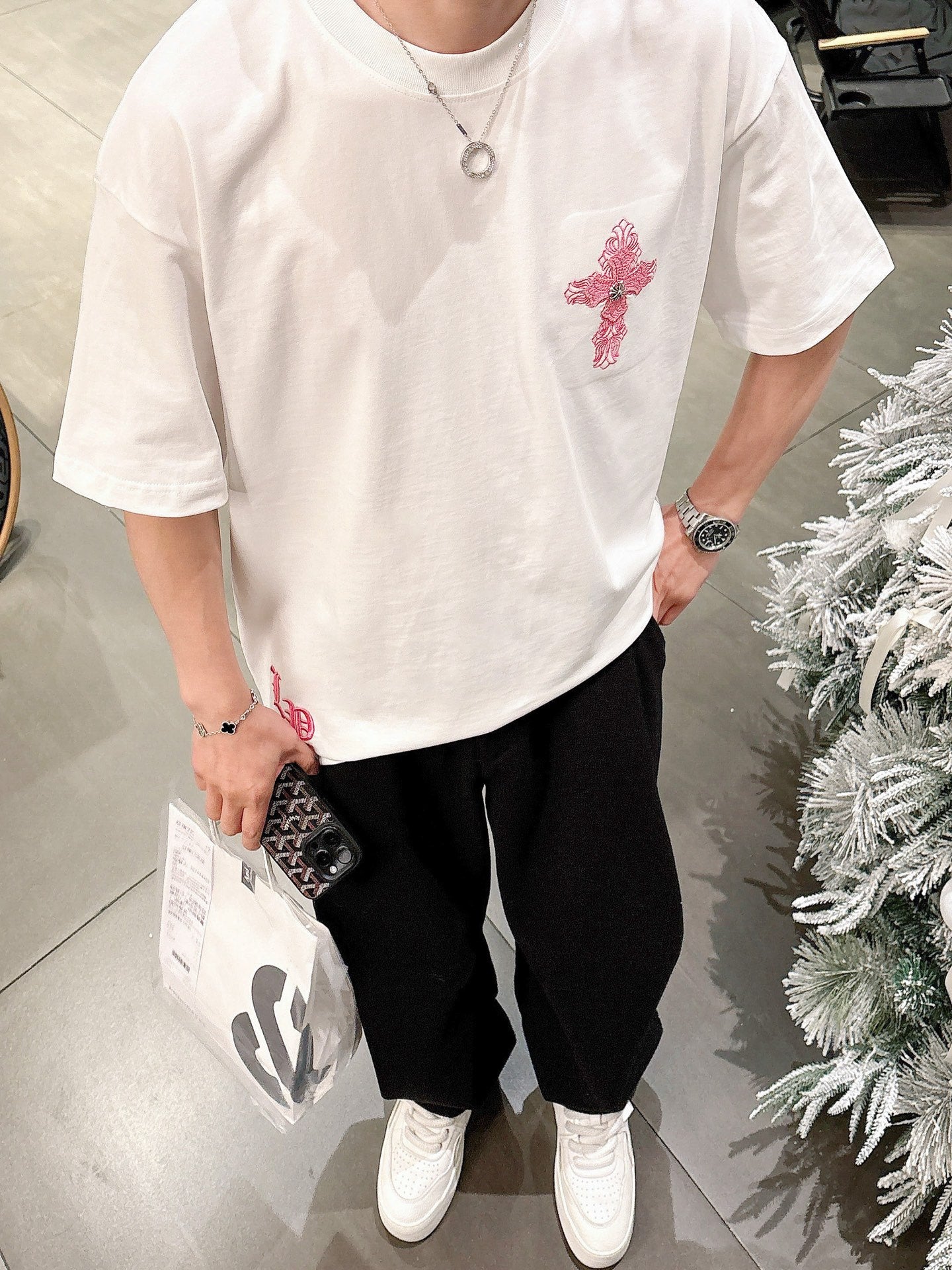 LuxluxHouse Best Quality Clothes Chrome Hearts T-shirt