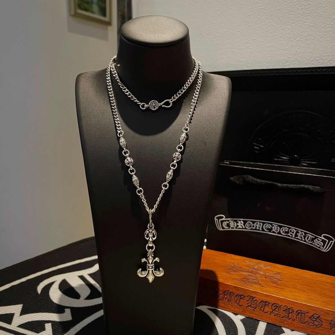 LuxluxHouse Best Quality Accessories Necklace Chrome Hearts