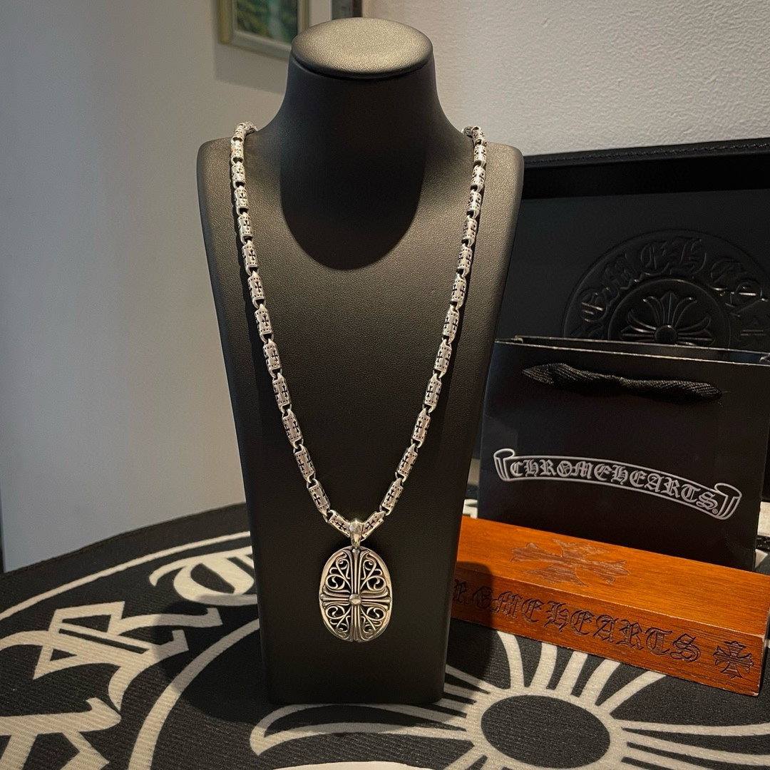 LuxluxHouse Best Quality Accessories Necklace Chrome Hearts