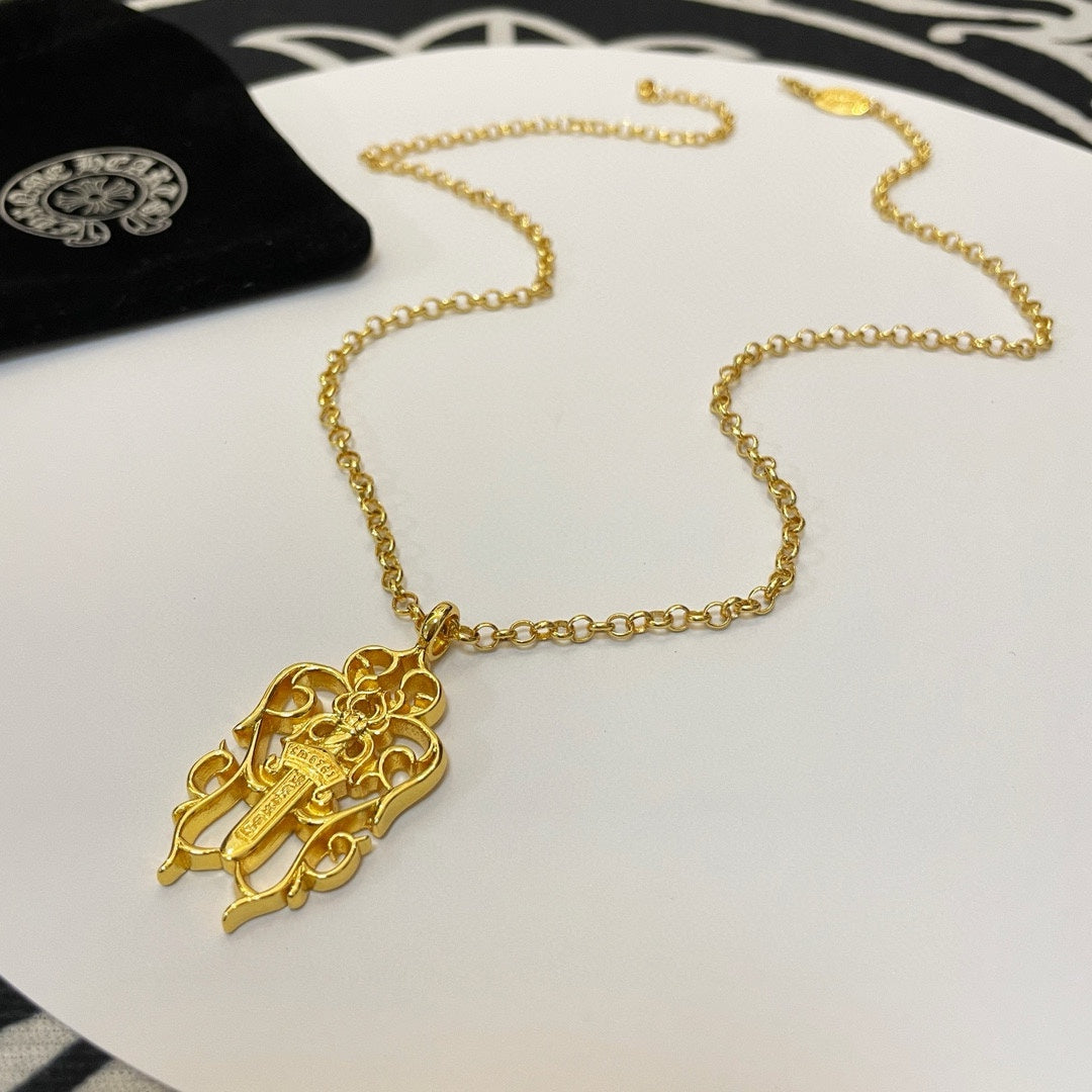 LuxluxHouse Best Quality Accessories Necklace Chrome Hearts