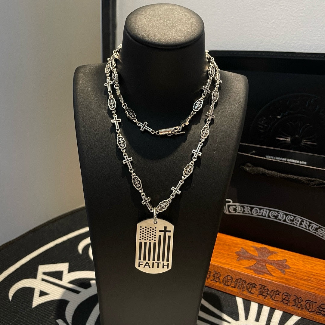 LuxluxHouse Best Quality Accessories Necklace Chrome Hearts