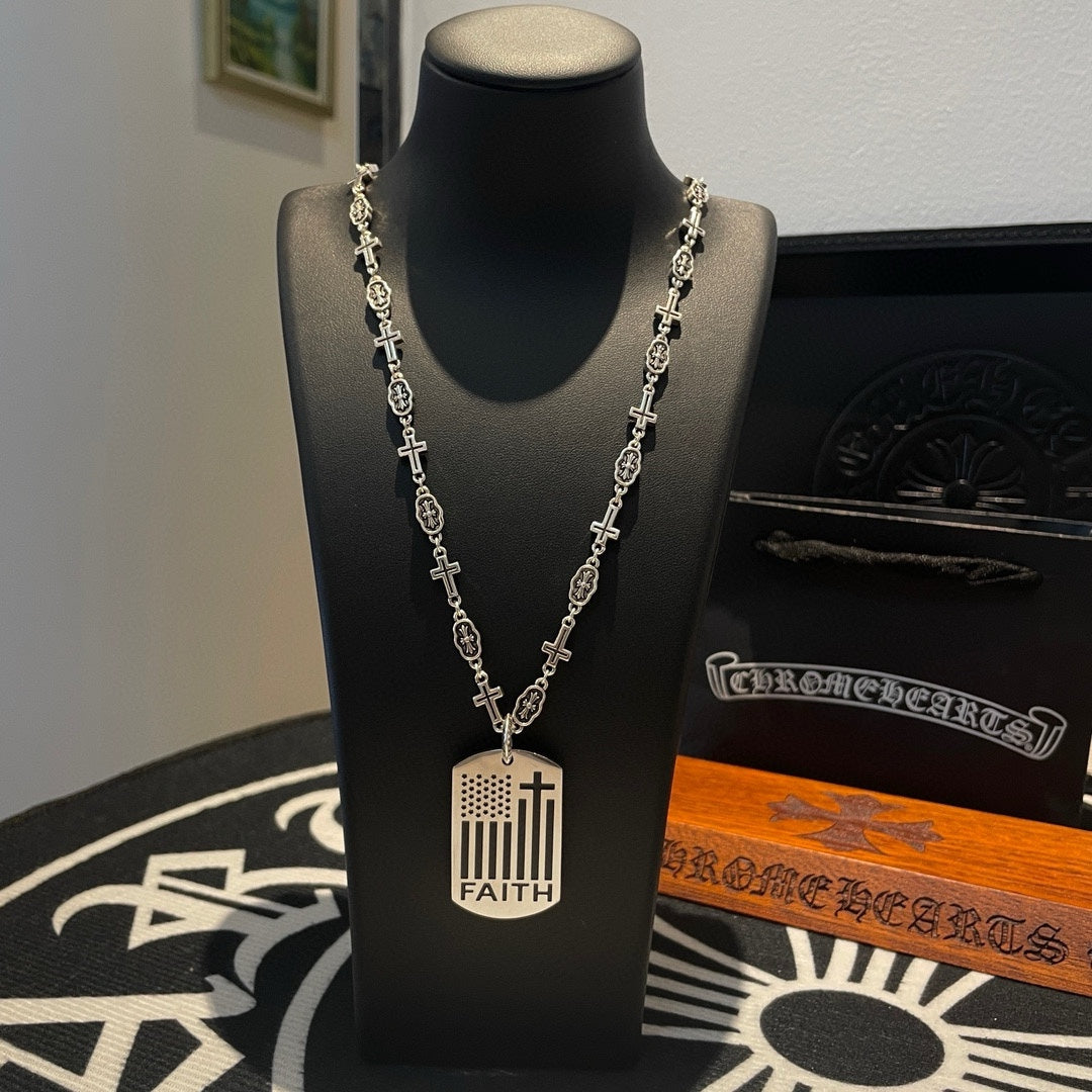 LuxluxHouse Best Quality Accessories Necklace Chrome Hearts