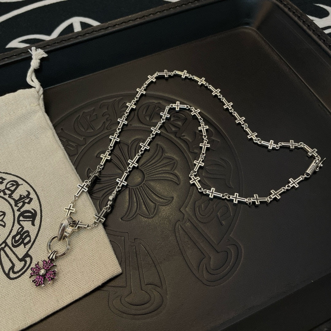 LuxluxHouse Best Quality Accessories Necklace Chrome Hearts
