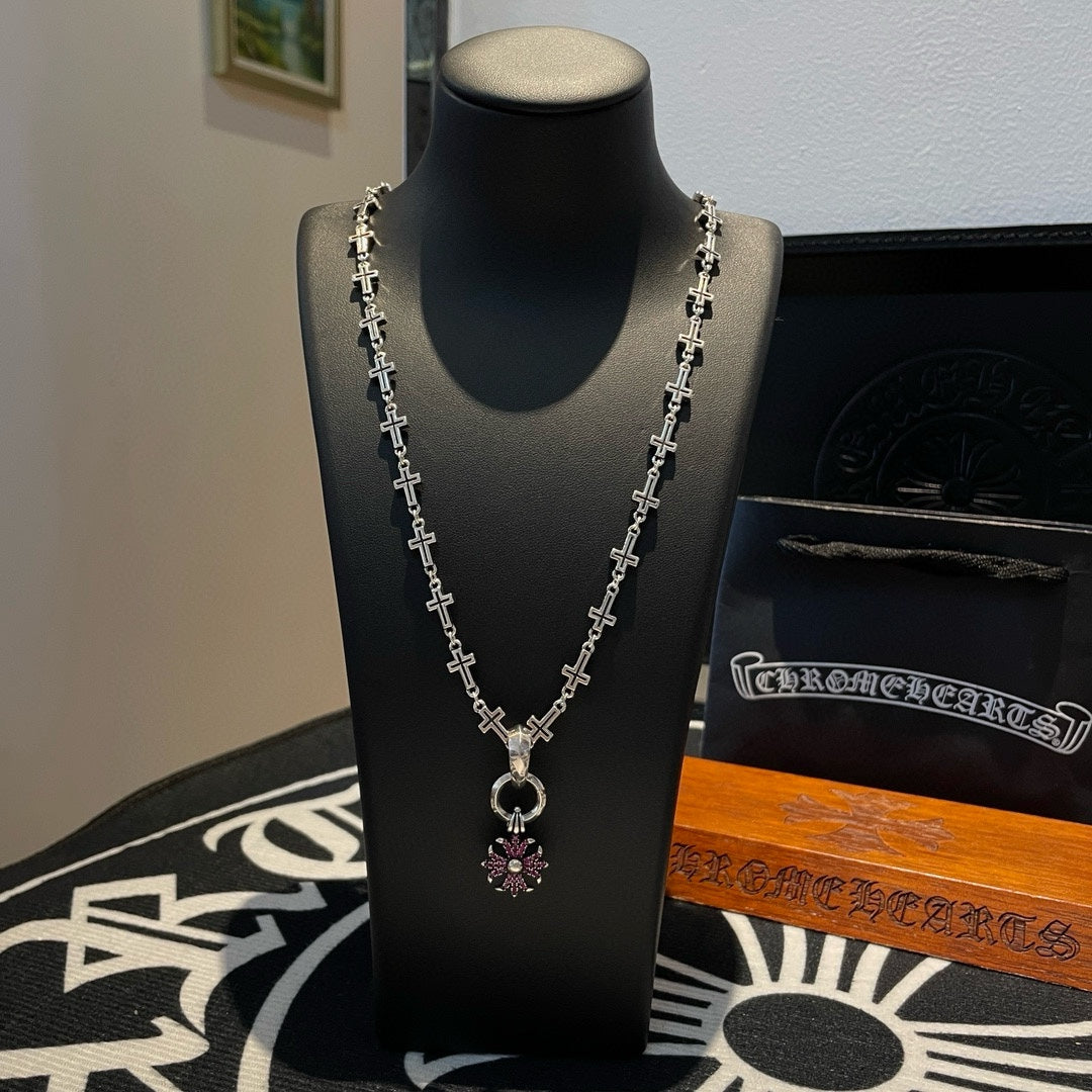 LuxluxHouse Best Quality Accessories Necklace Chrome Hearts