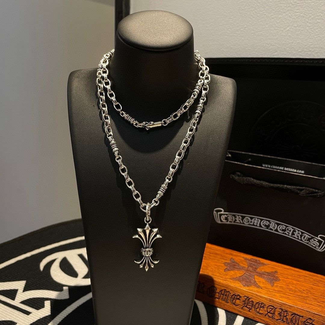LuxluxHouse Best Quality Accessories Necklace Chrome Hearts