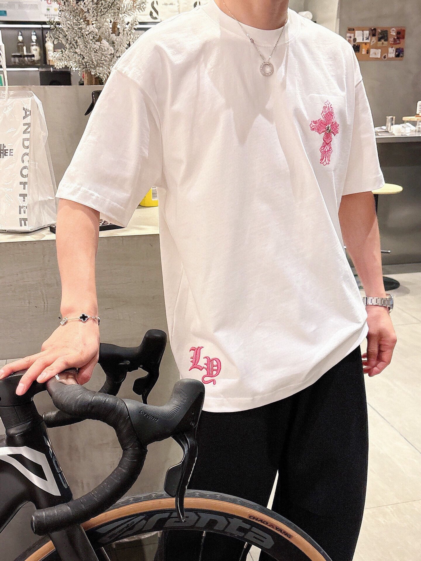 LuxluxHouse Best Quality Clothes Chrome Hearts T-shirt