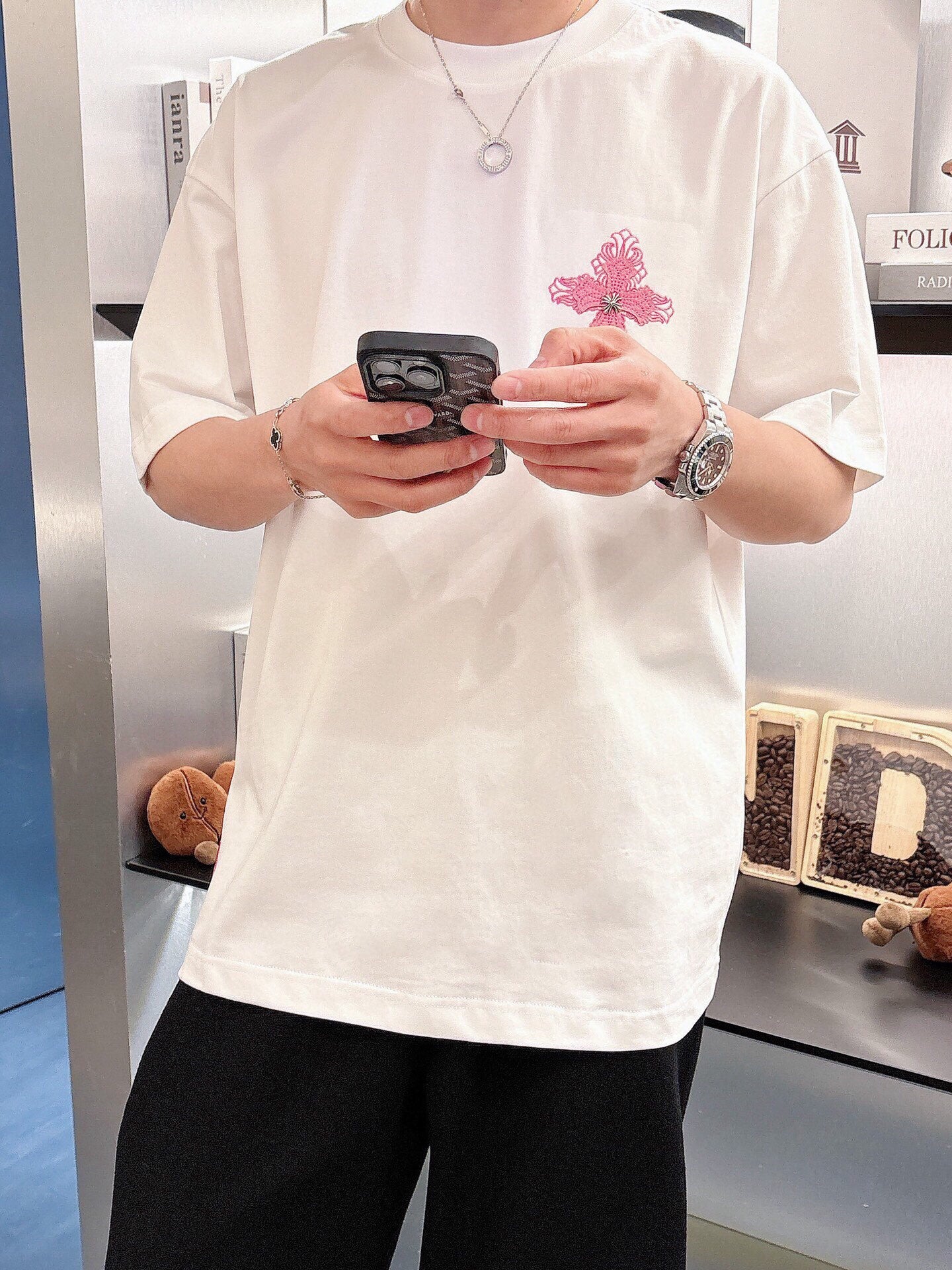 LuxluxHouse Best Quality Clothes Chrome Hearts T-shirt