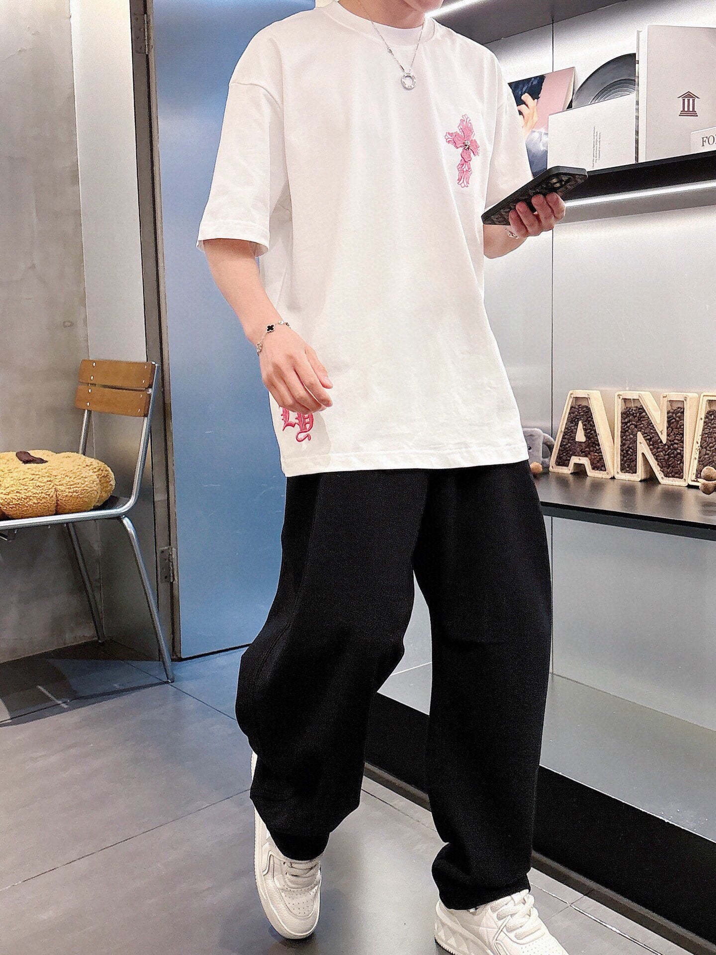 LuxluxHouse Best Quality Clothes Chrome Hearts T-shirt