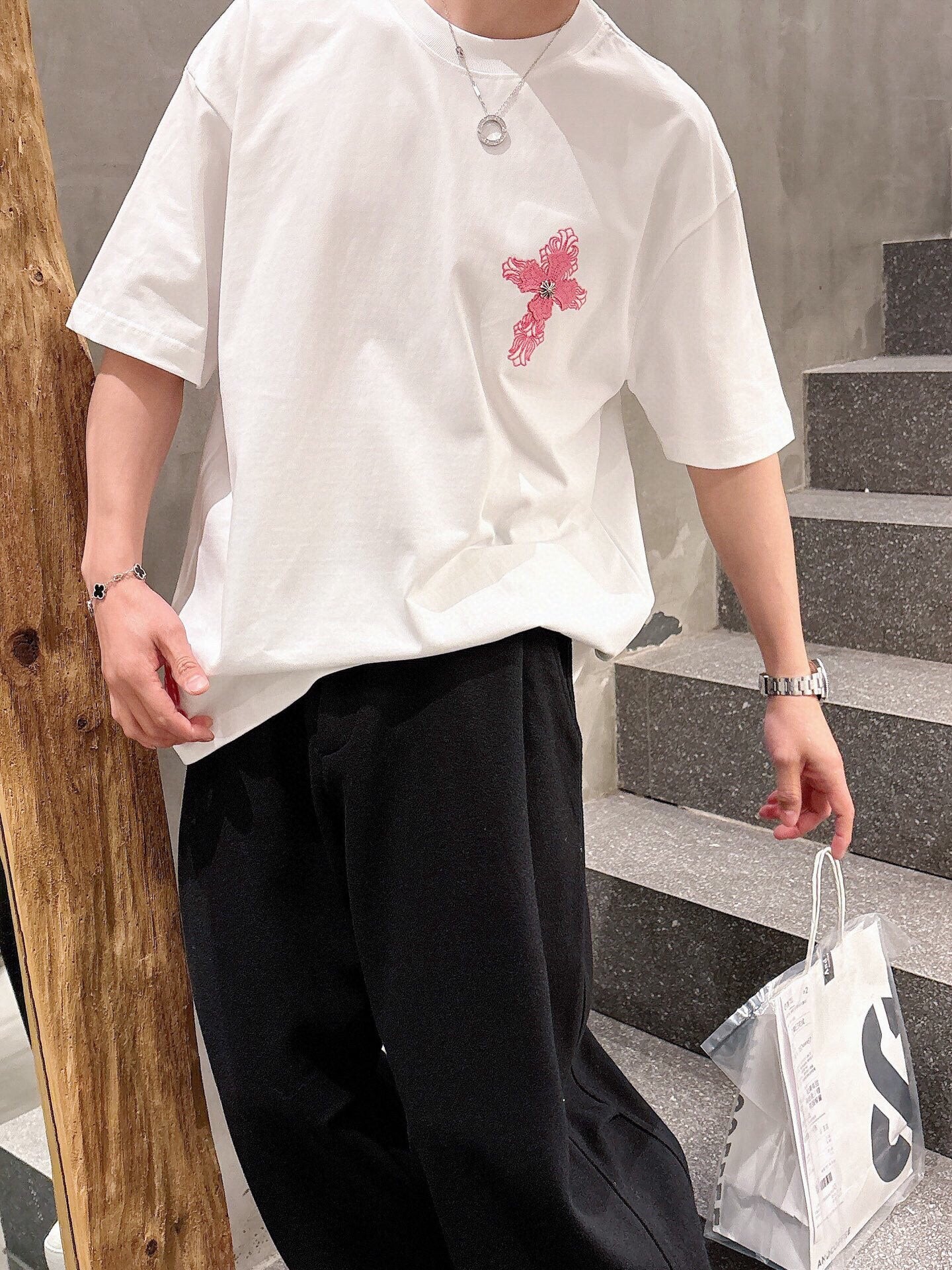 LuxluxHouse Best Quality Clothes Chrome Hearts T-shirt