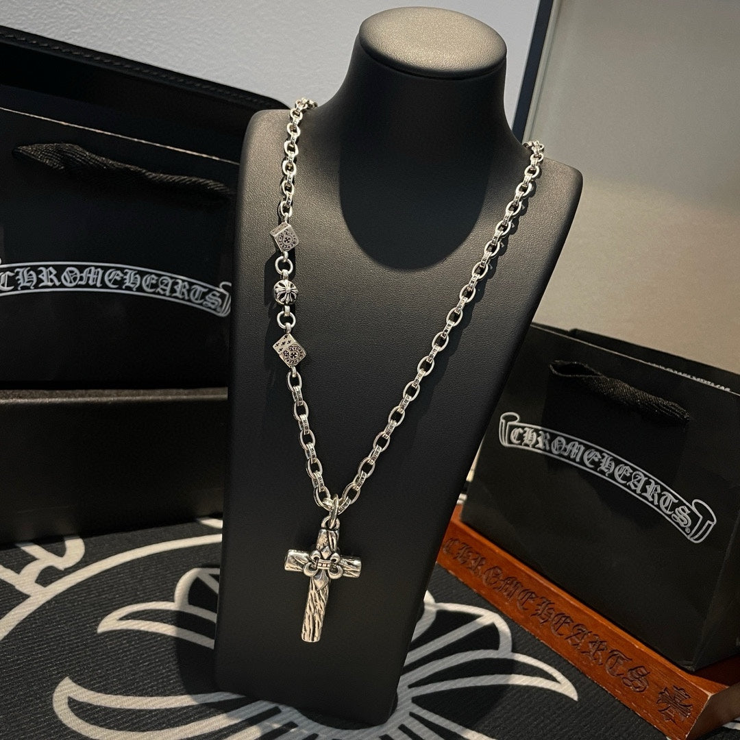 LuxluxHouse Best Quality Accessories Necklace Chrome Hearts