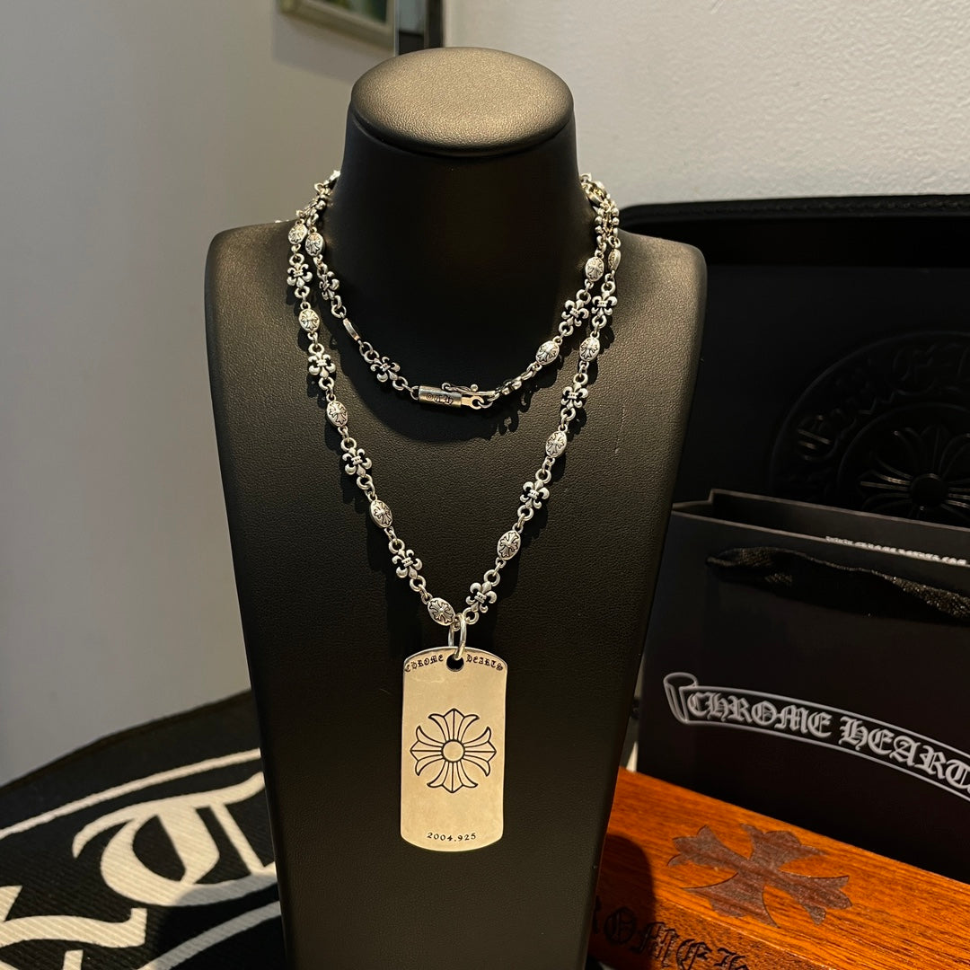 LuxluxHouse Best Quality Accessories Necklace Chrome Hearts