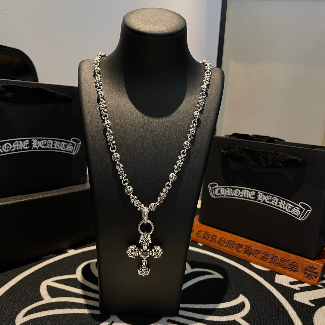 LuxluxHouse Best Quality Accessories Necklace Chrome Hearts