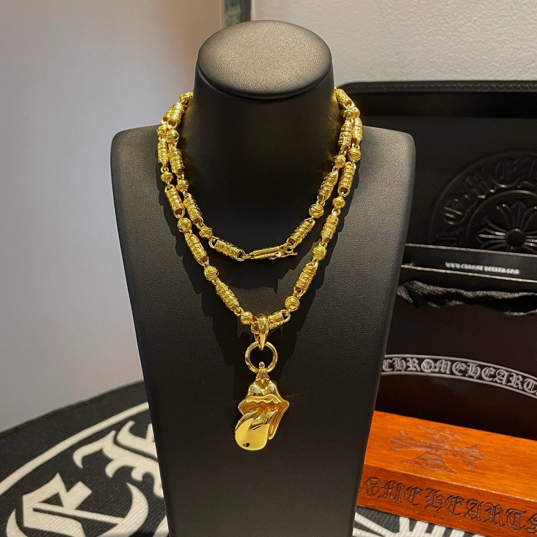 LuxluxHouse Best Quality Accessories Necklace Chrome Hearts