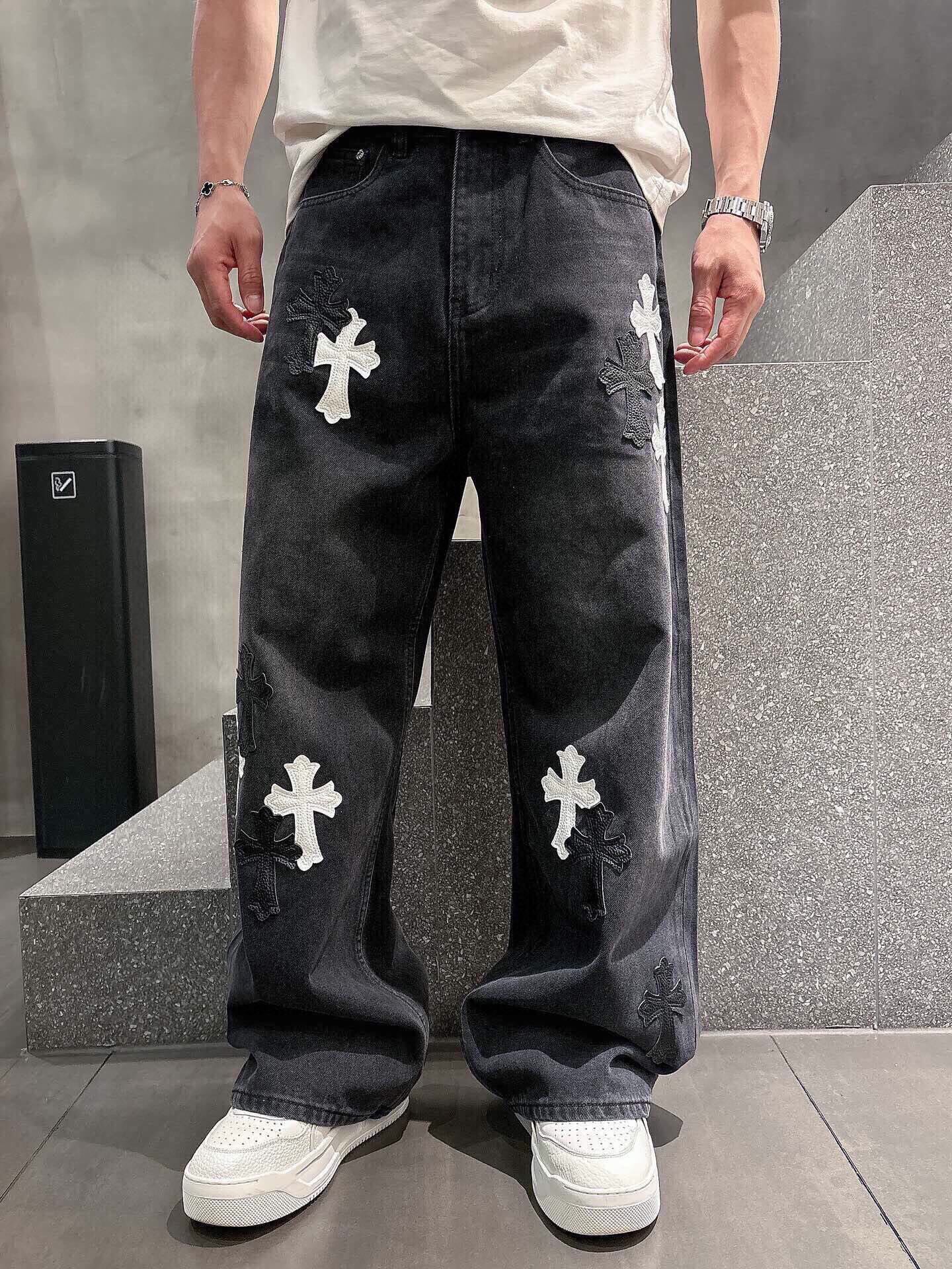 LuxluxHouse Best Quality Clothes Pants Chrome Hearts