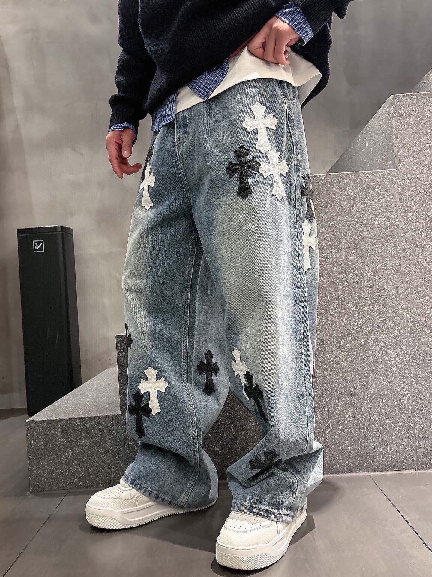 LuxluxHouse Best Quality Clothes Pants Chrome Hearts