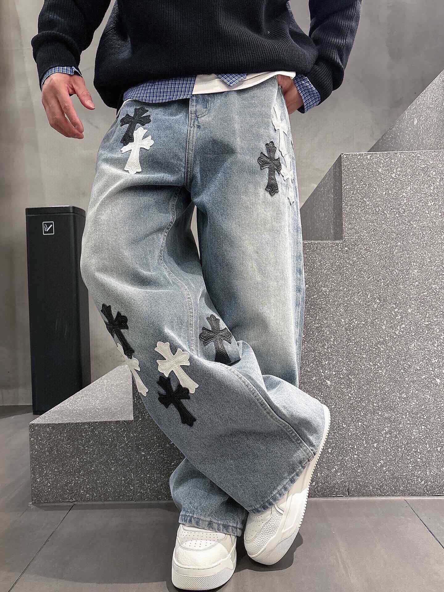 LuxluxHouse Best Quality Clothes Pants Chrome Hearts