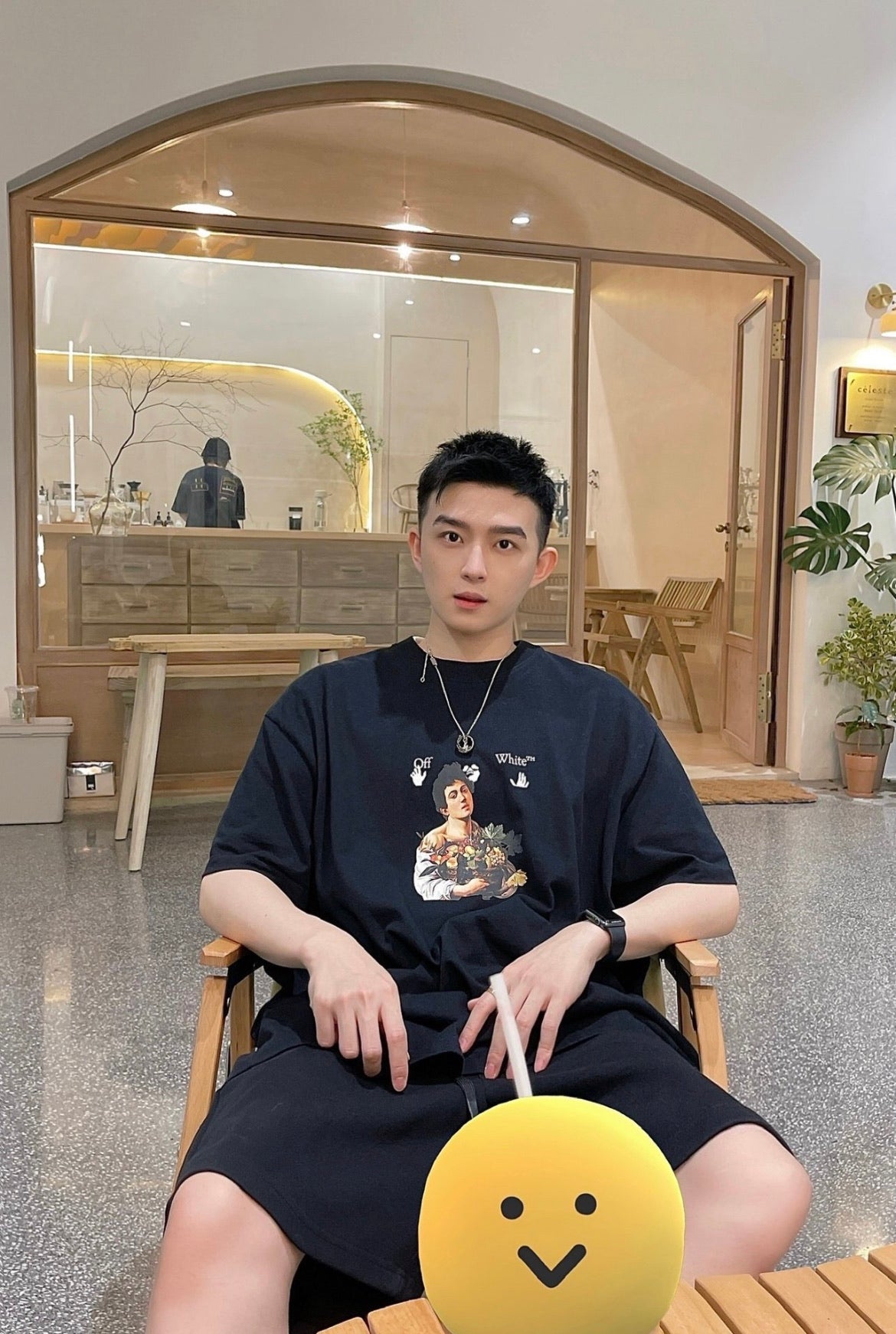 LuxluxHouse Best Quality Clothes Off White T-shirt