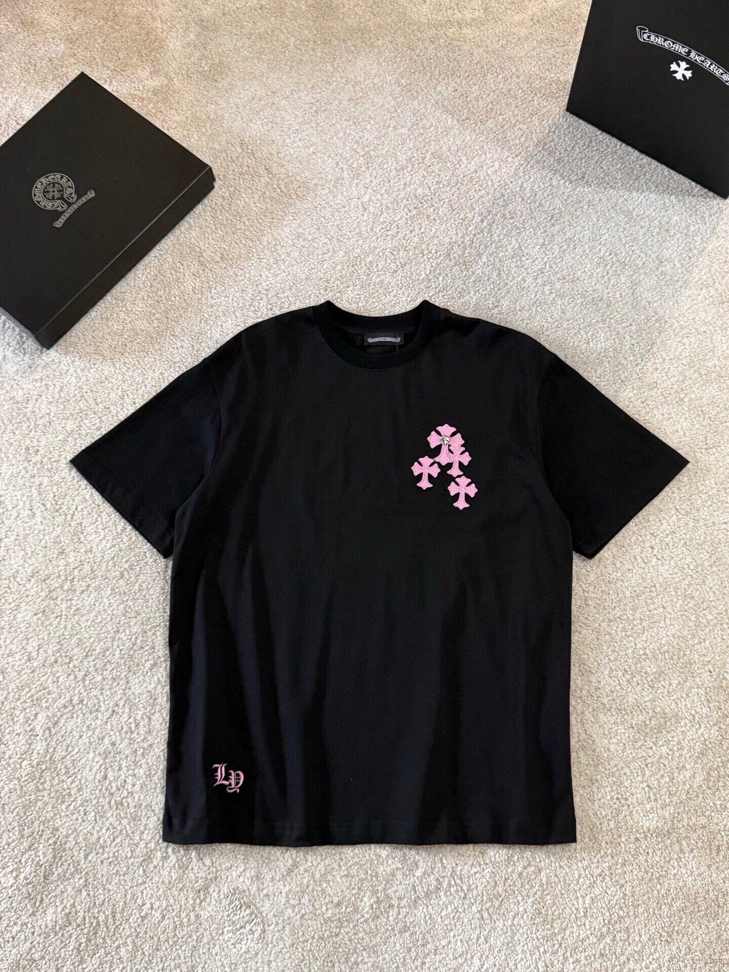 LuxluxHouse Best Quality Clothes Chrome Hearts T-shirt