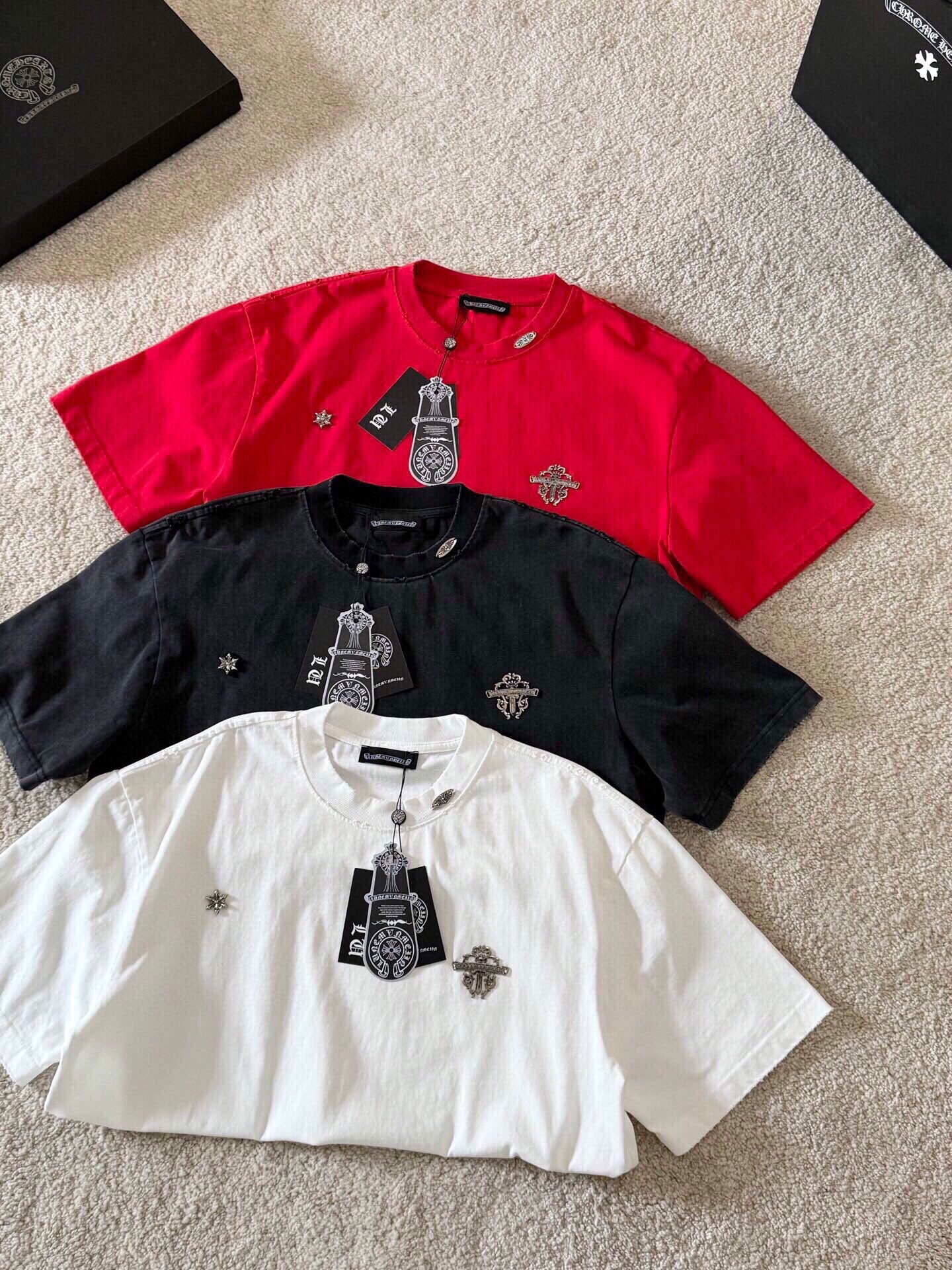 LuxluxHouse Best Quality Clothes Chrome Hearts T-shirt