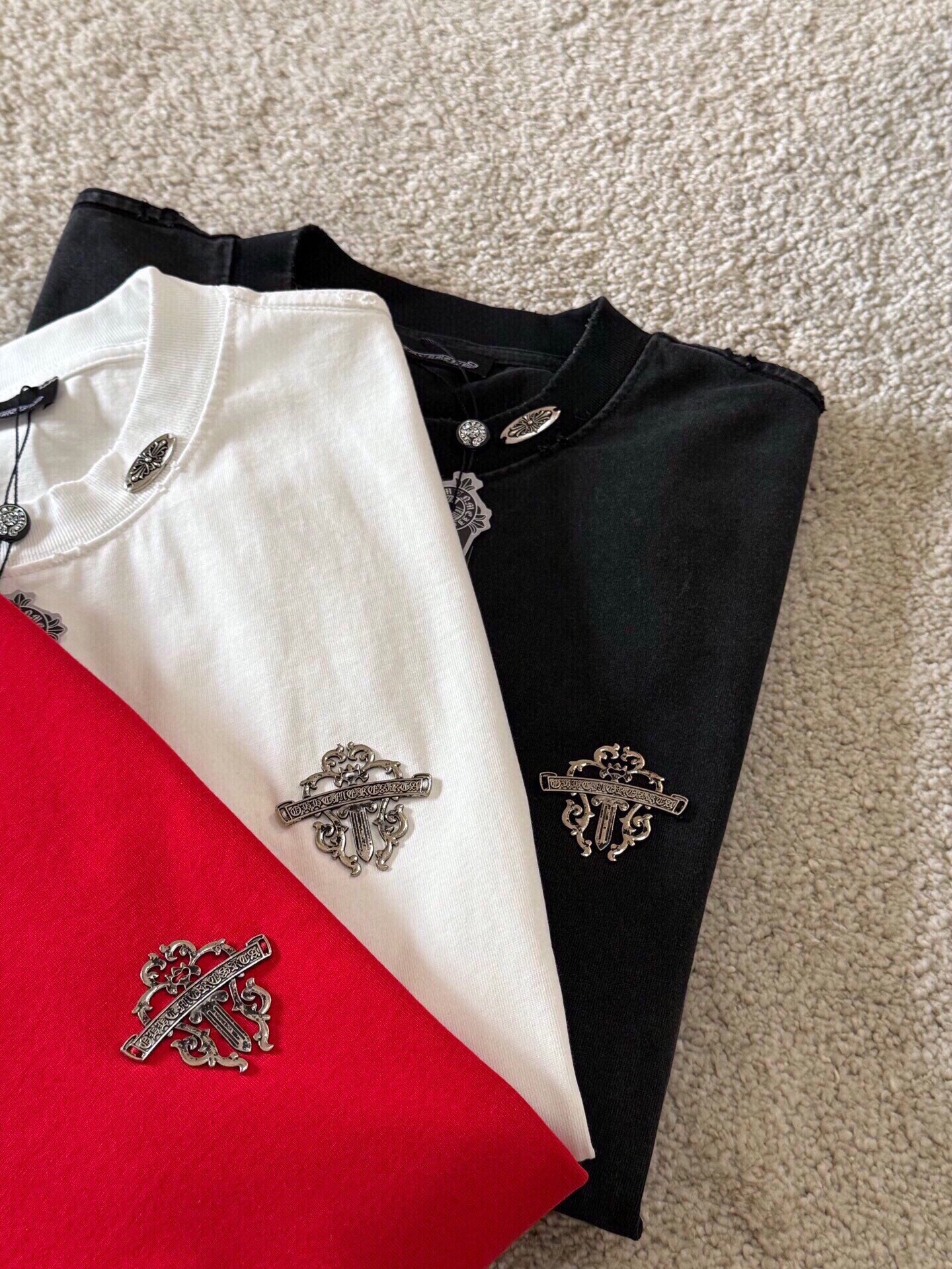 LuxluxHouse Best Quality Clothes Chrome Hearts T-shirt