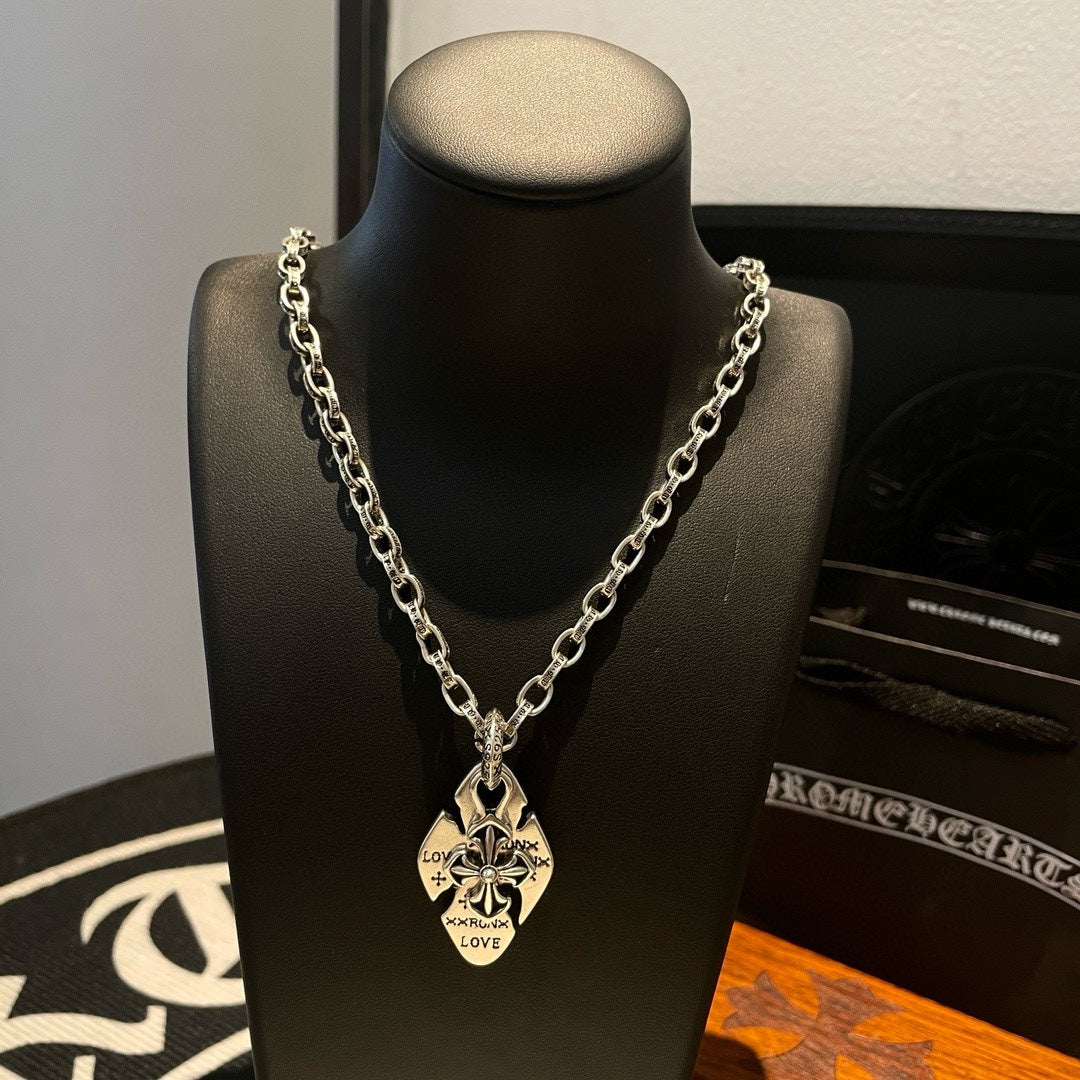 LuxluxHouse Best Quality Accessories Necklace Chrome Hearts