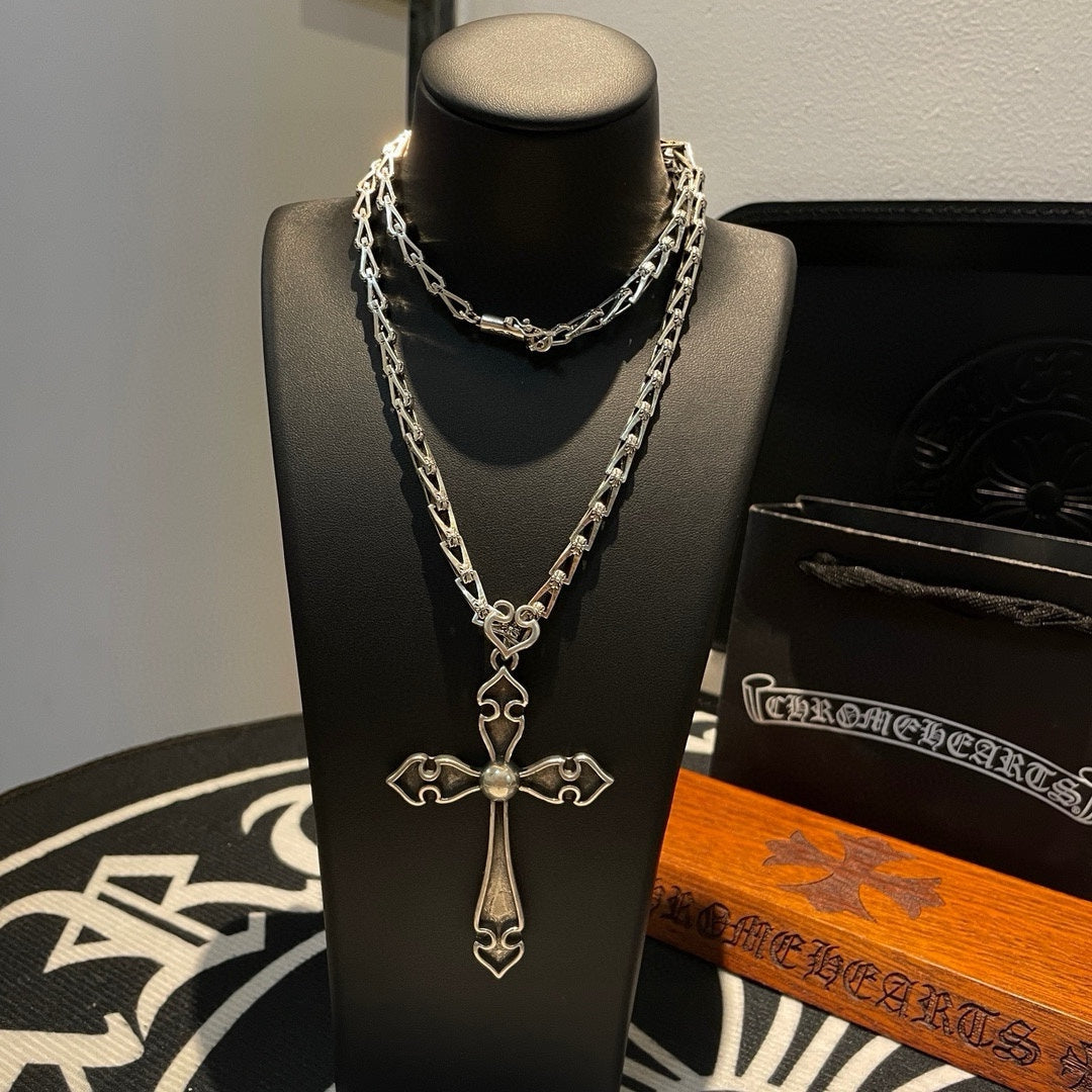 LuxluxHouse Best Quality Accessories Necklace Chrome Hearts